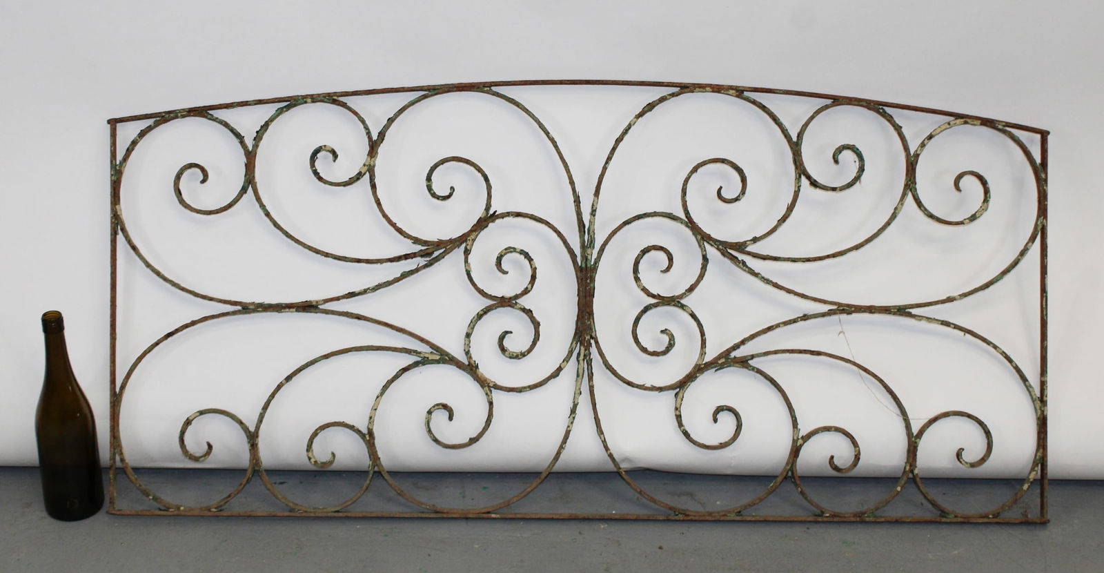 Wrought iron overdoor panel - 2