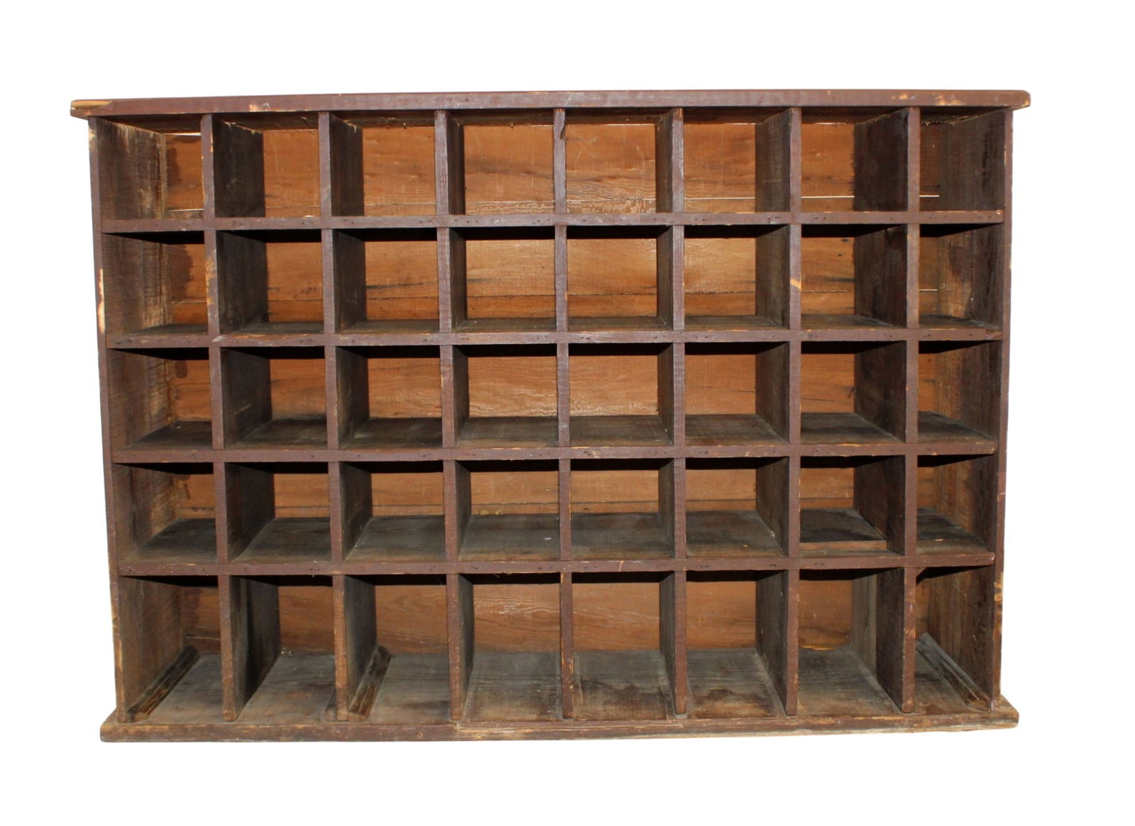 American Primitive inn keepers key box with pigeonhole cubbies (1 of 6)