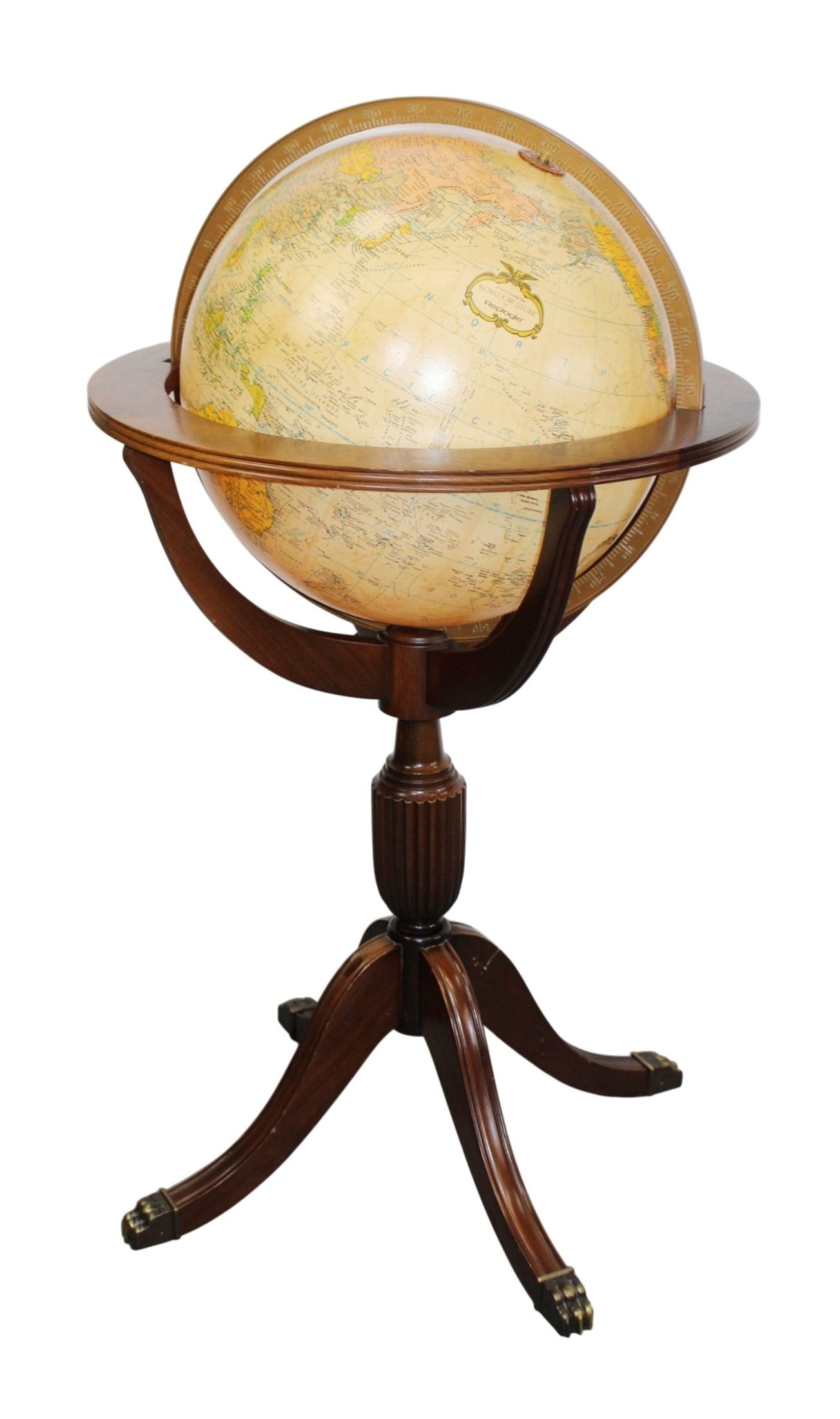 Replogle Heirloom world globe on stand (1 of 13)