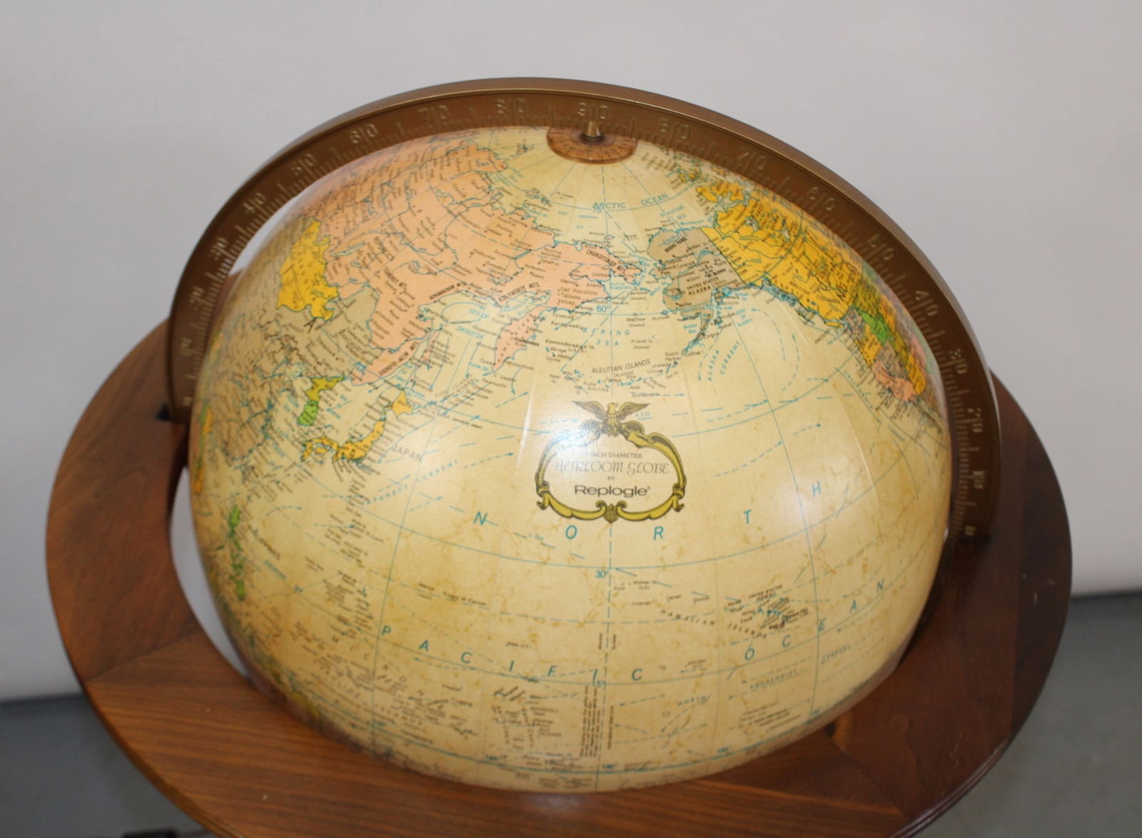 Replogle Heirloom world globe on stand - 4