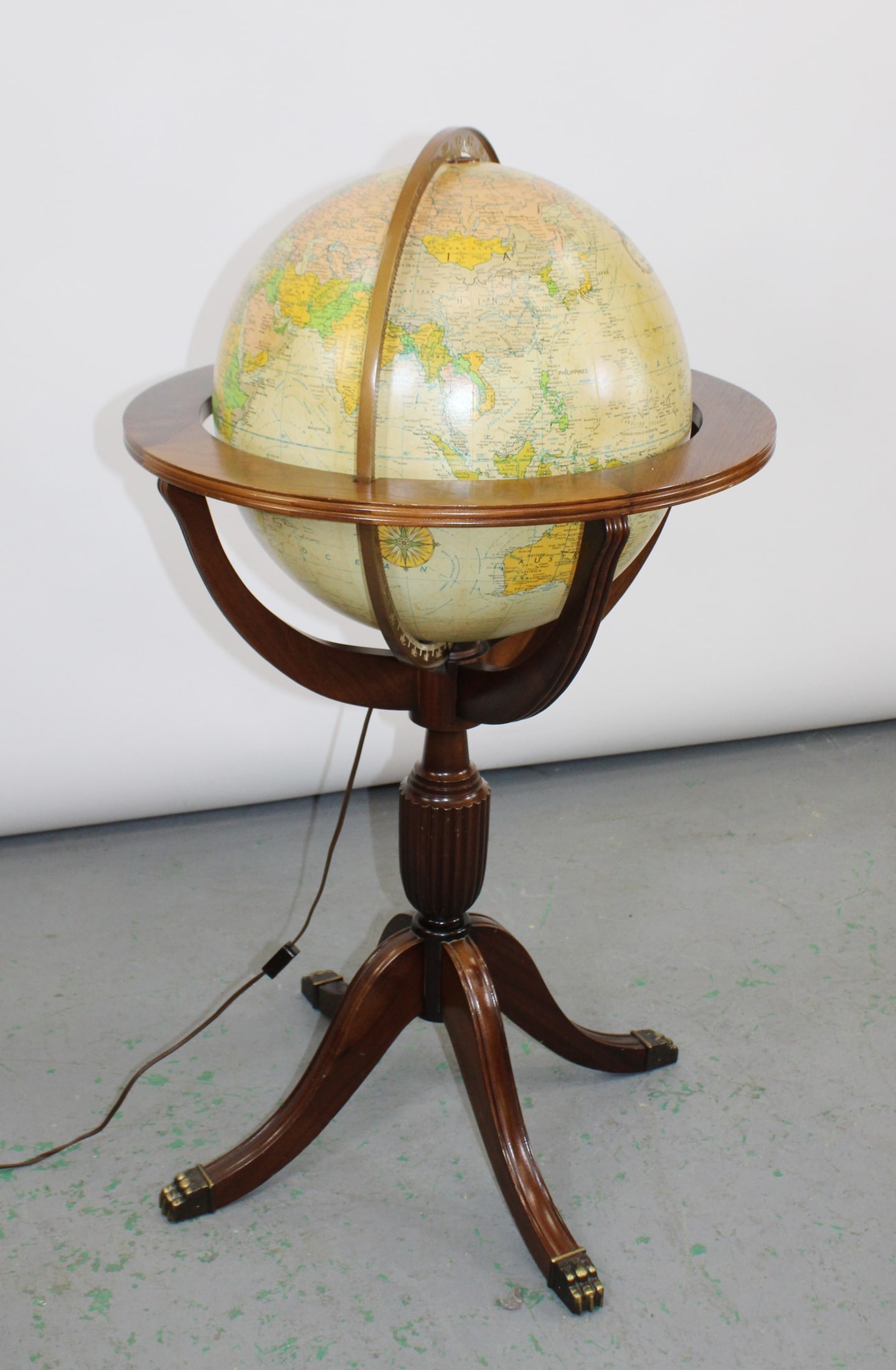 Replogle Heirloom world globe on stand - 6