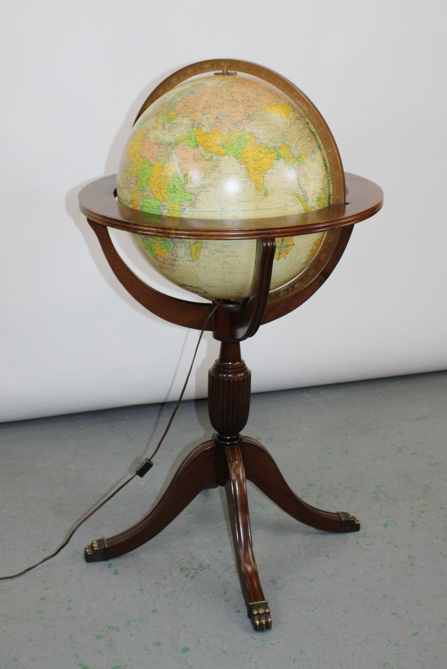 Replogle Heirloom world globe on stand - 7