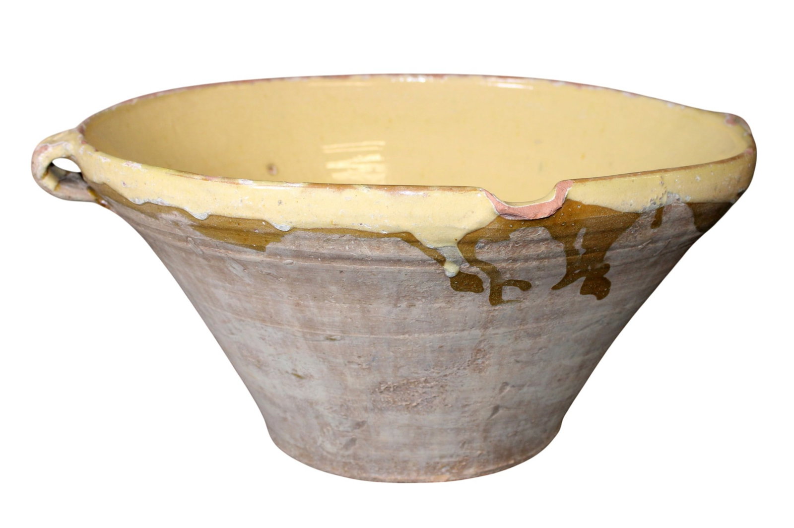 French glazed terra cotta tian bowl (1 of 7)