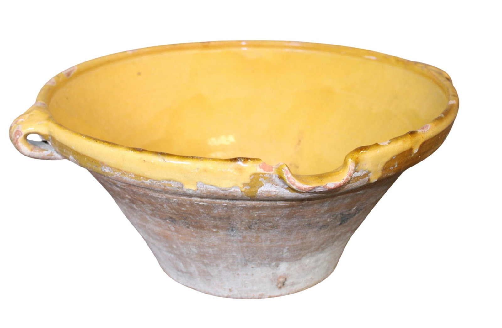 French glazed terra cotta tian bowl (1 of 7)