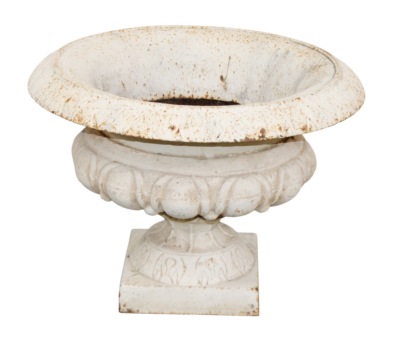 French neo-classical cast iron garden urn (1 of 8)