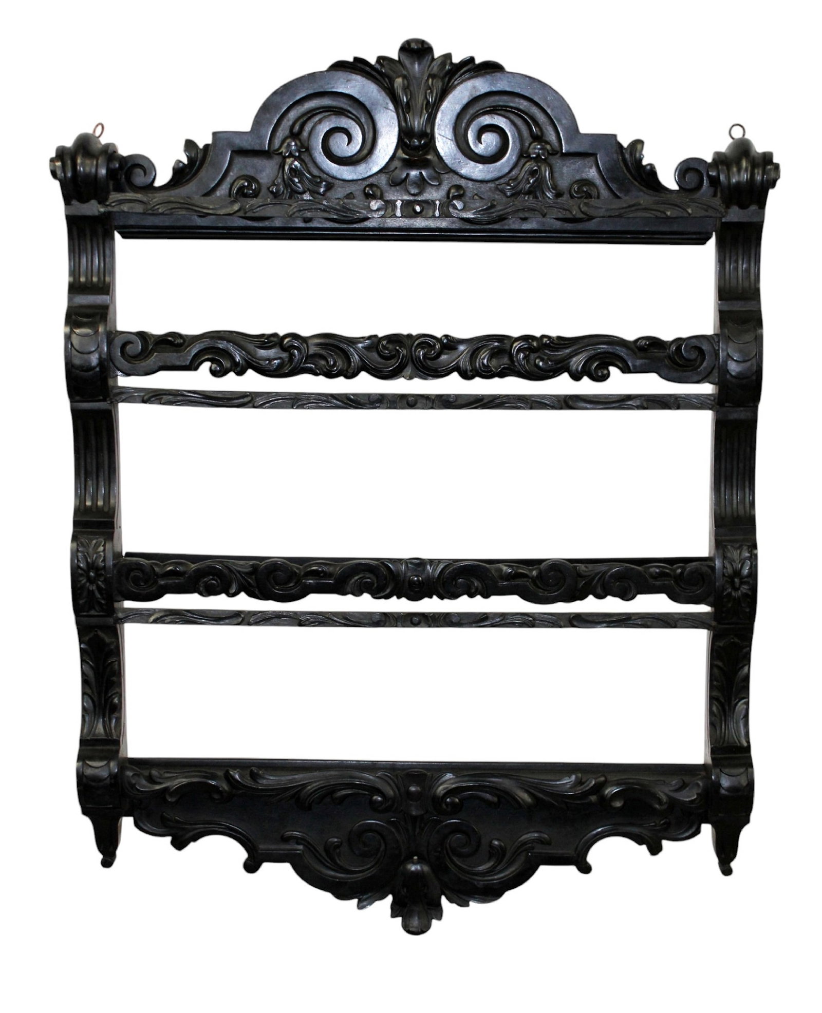 French Renaissance style hanging plate rack (1 of 10)