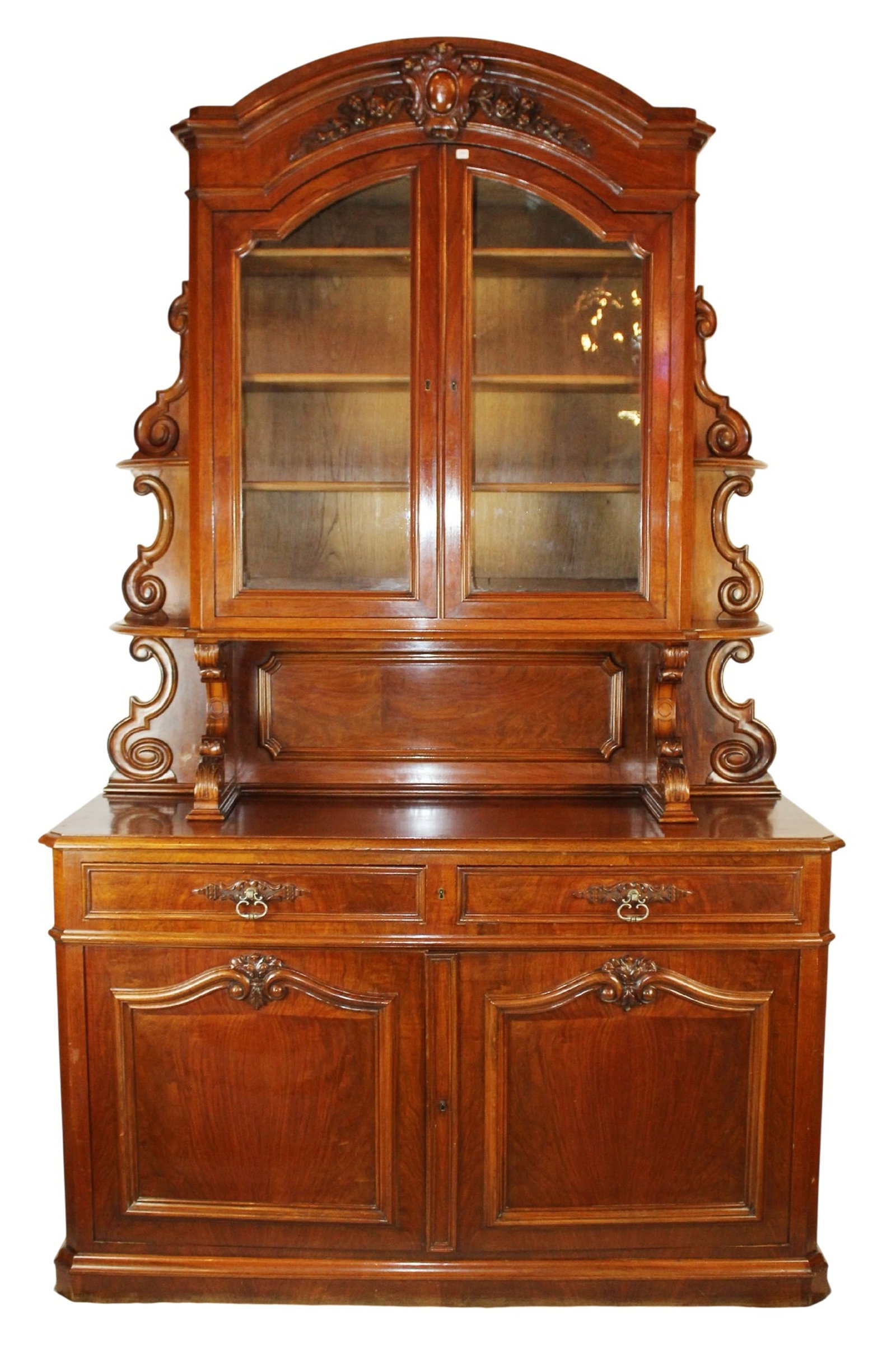 French Louis Philippe buffet in mahogany (1 of 5)