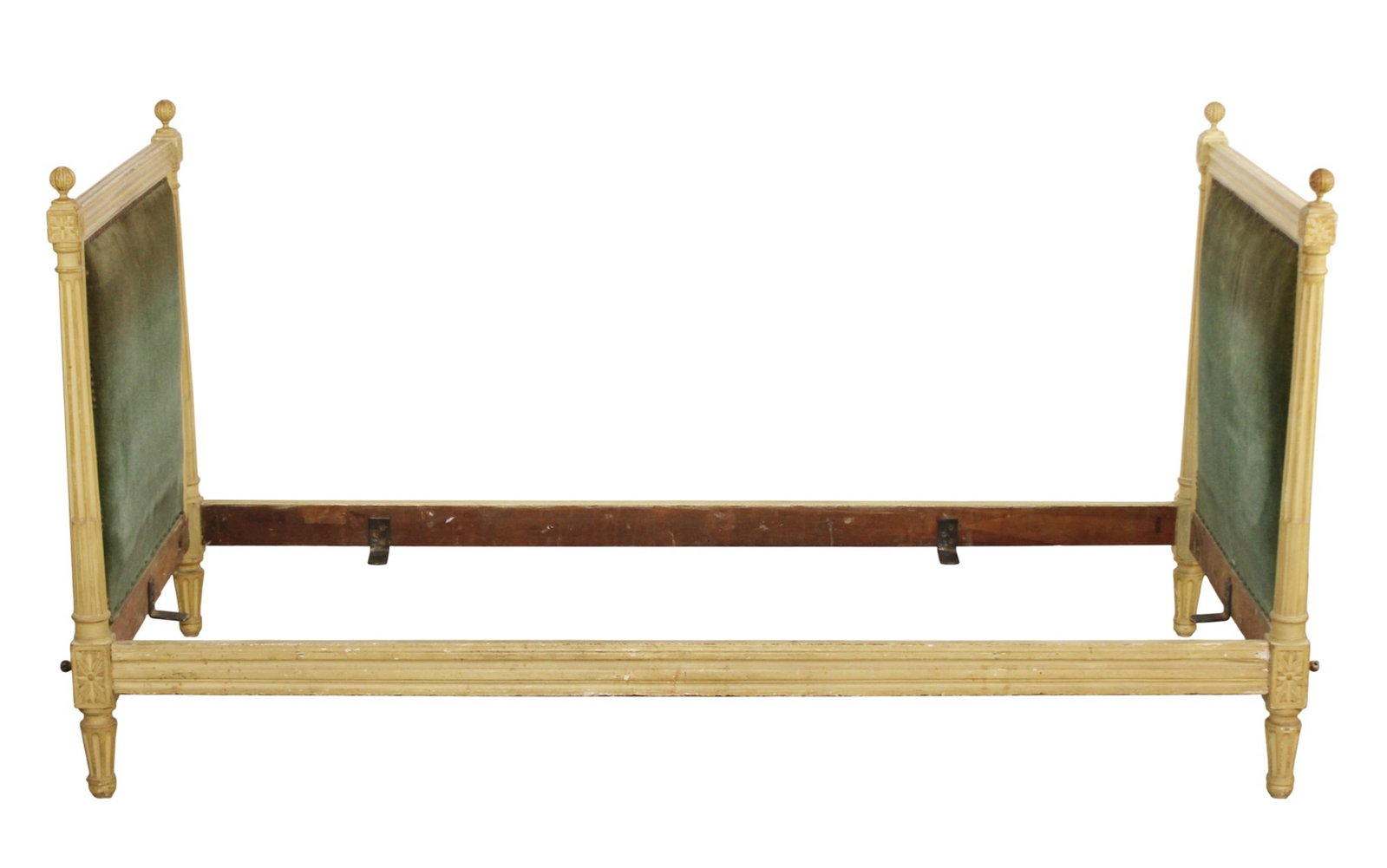 French Louis XVI style painted day bed (1 of 9)