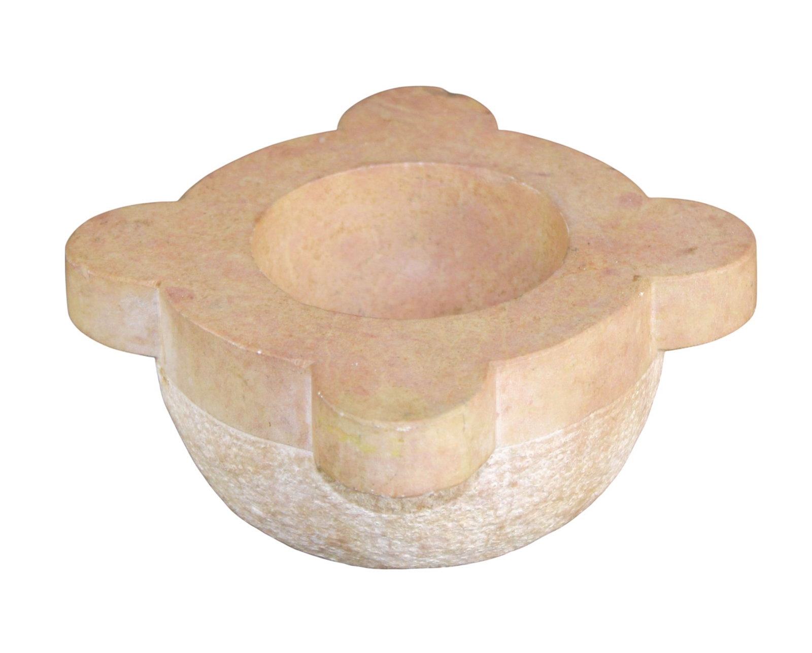 French miniature marble mortar from restaurant Les Trois Freres in Lyon, France (1 of 5)