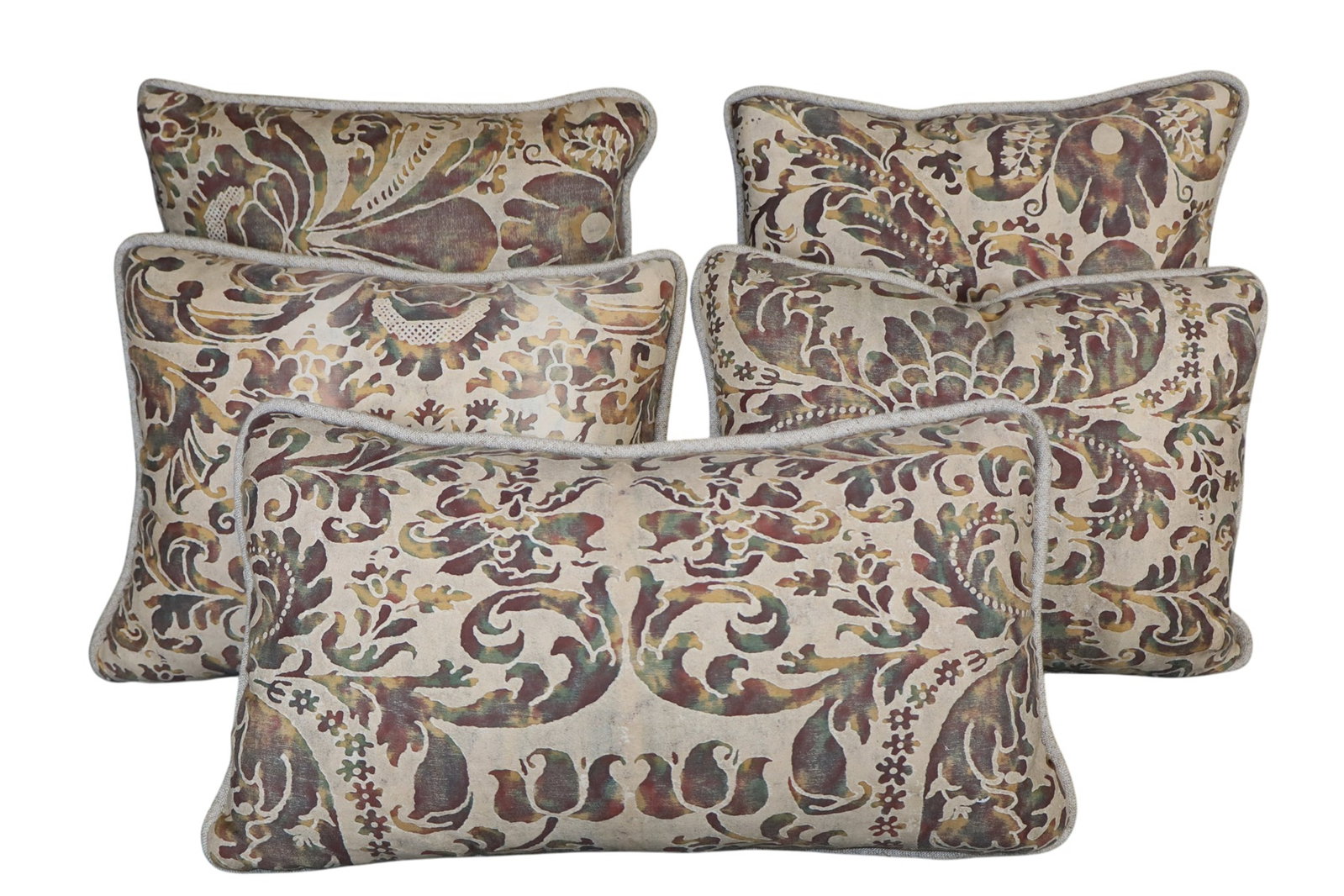 Set of 5 Italian Mariano Fortuny pillows (1 of 9)