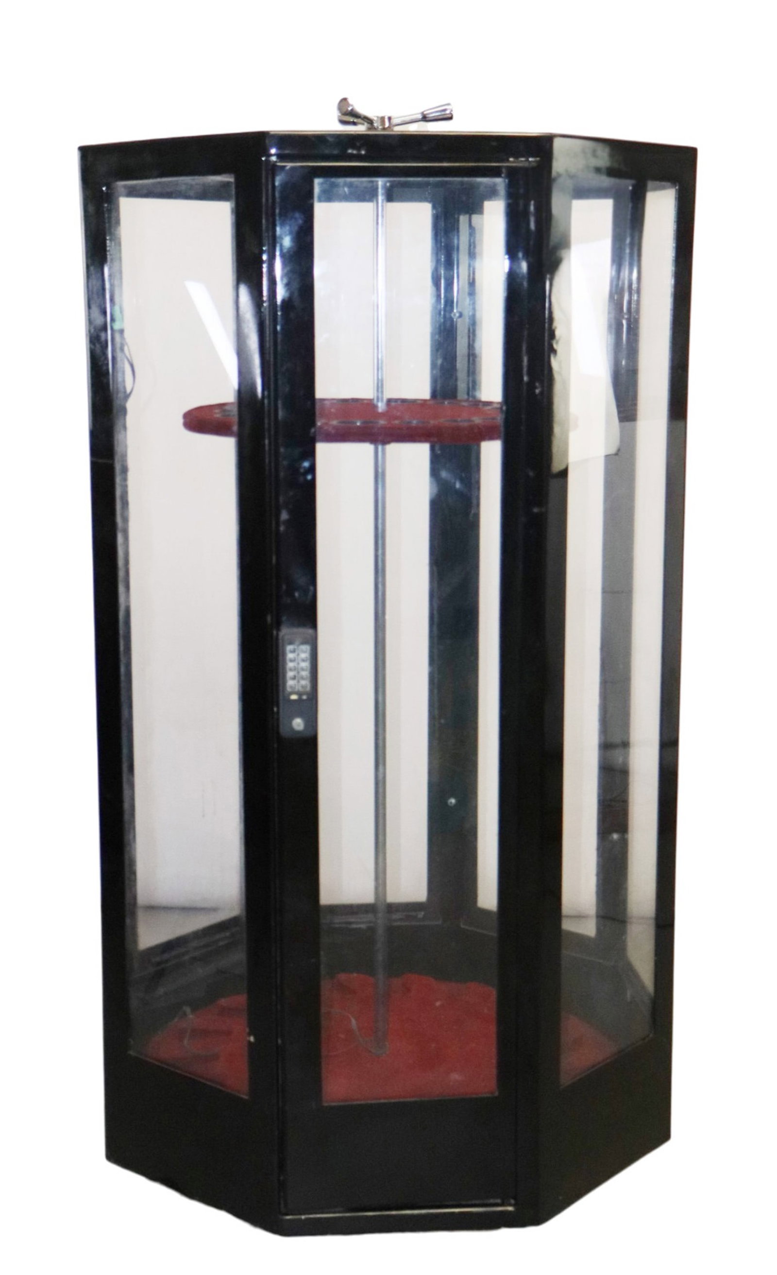 Browning (unmarked) octagonal rotating long gun display case (1 of 5)