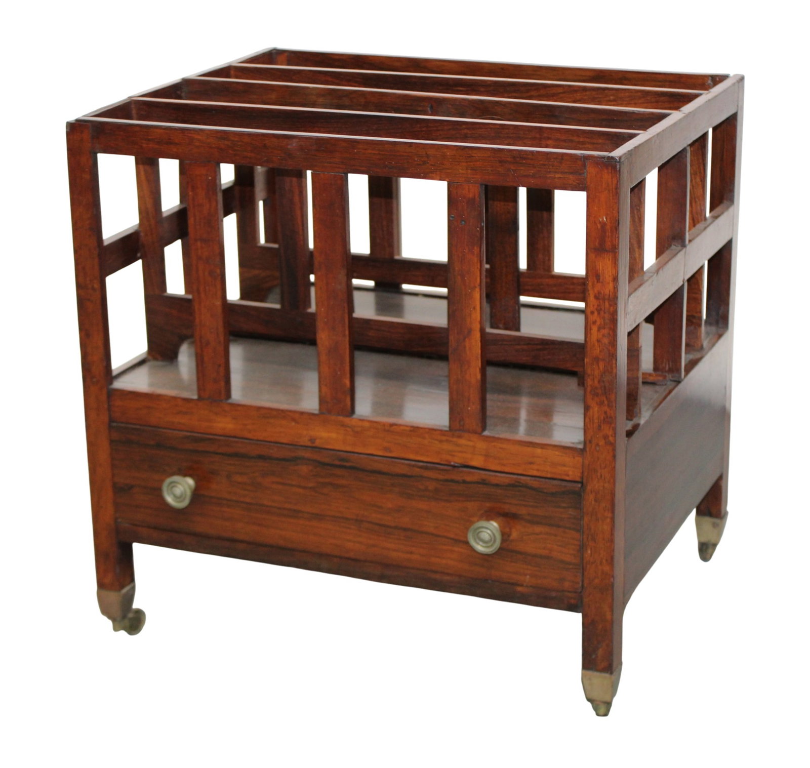 English George IV canterbury in rosewood (1 of 6)