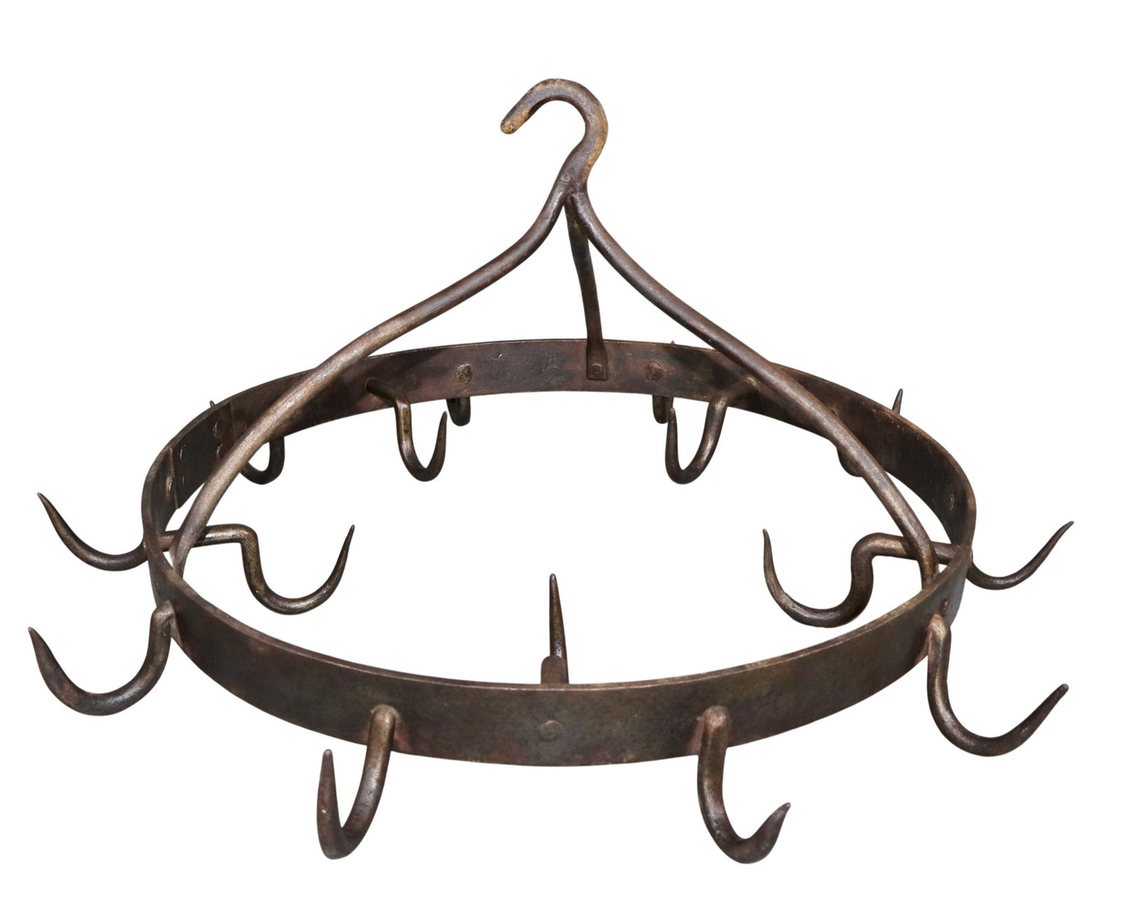French forged iron butcher hooks (1 of 5)