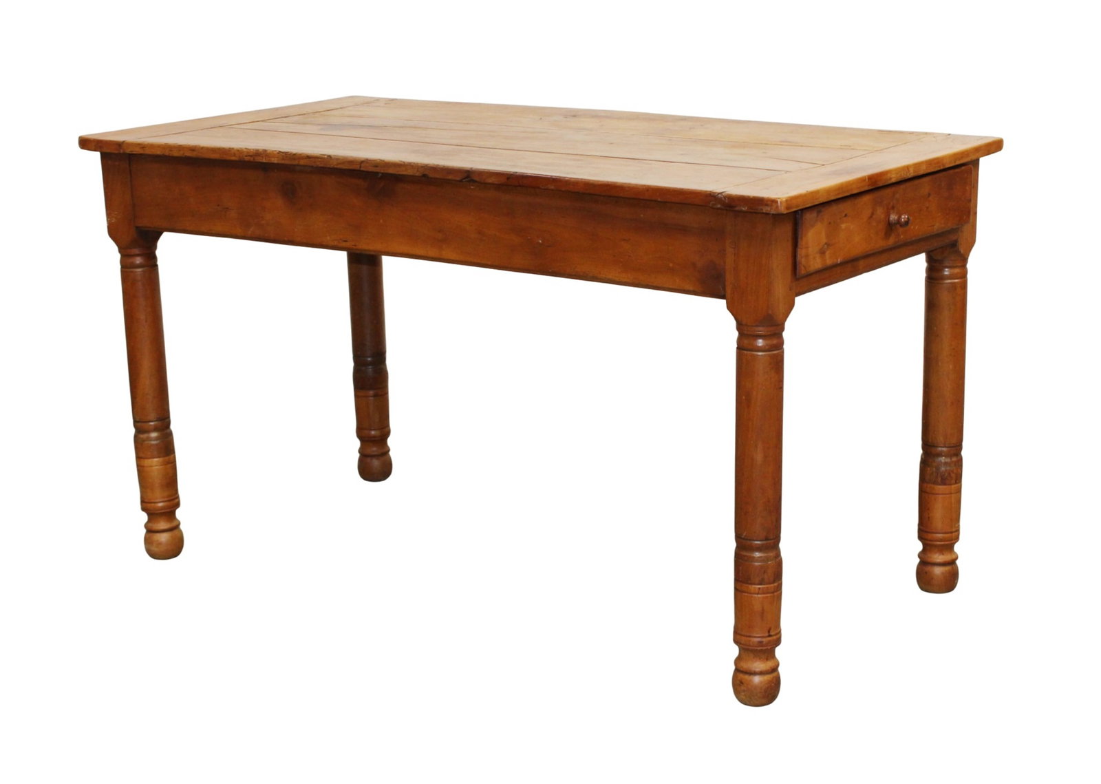 French farmhouse table in pine (1 of 8)