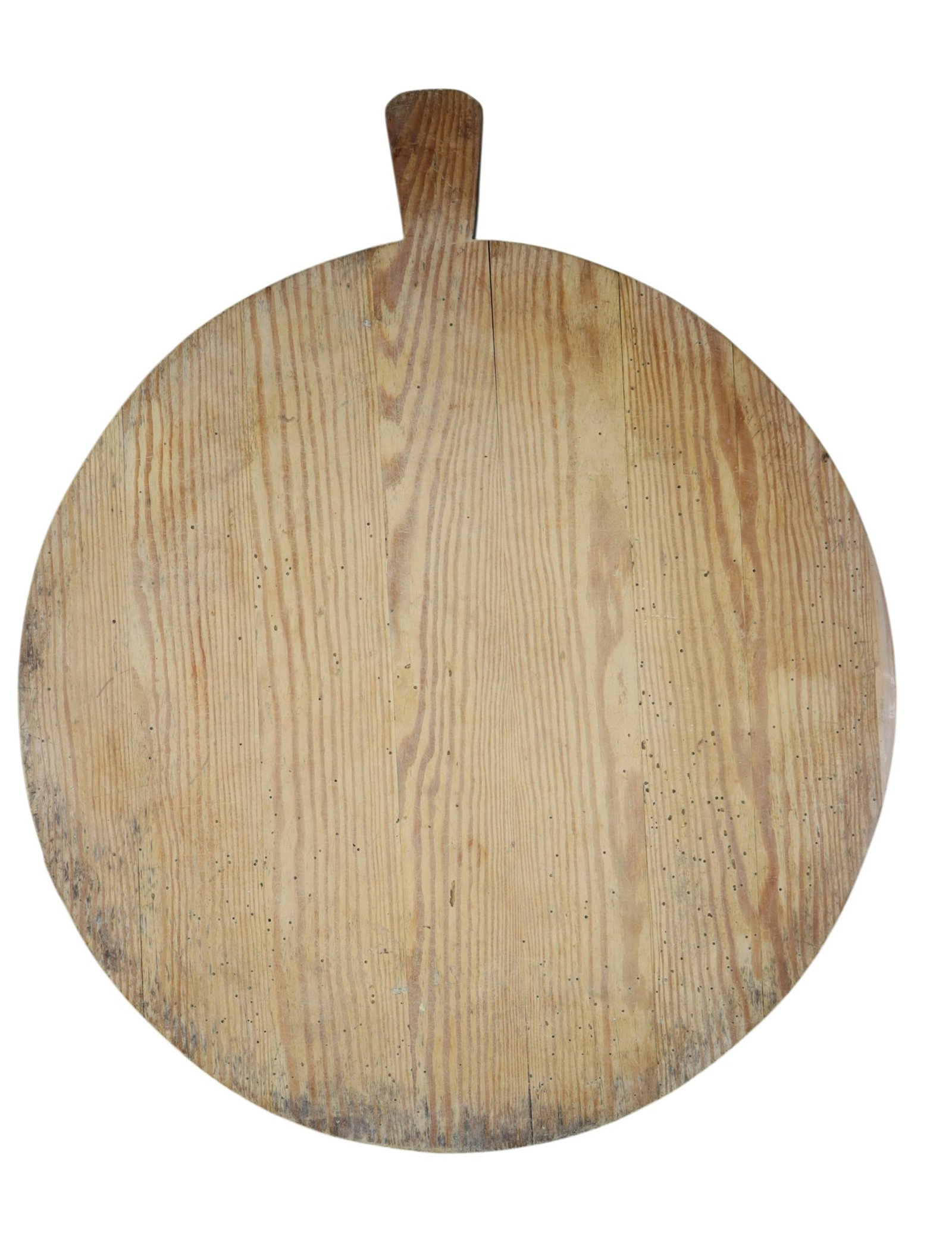 Round French baker's breadboard in pine (1 of 5)