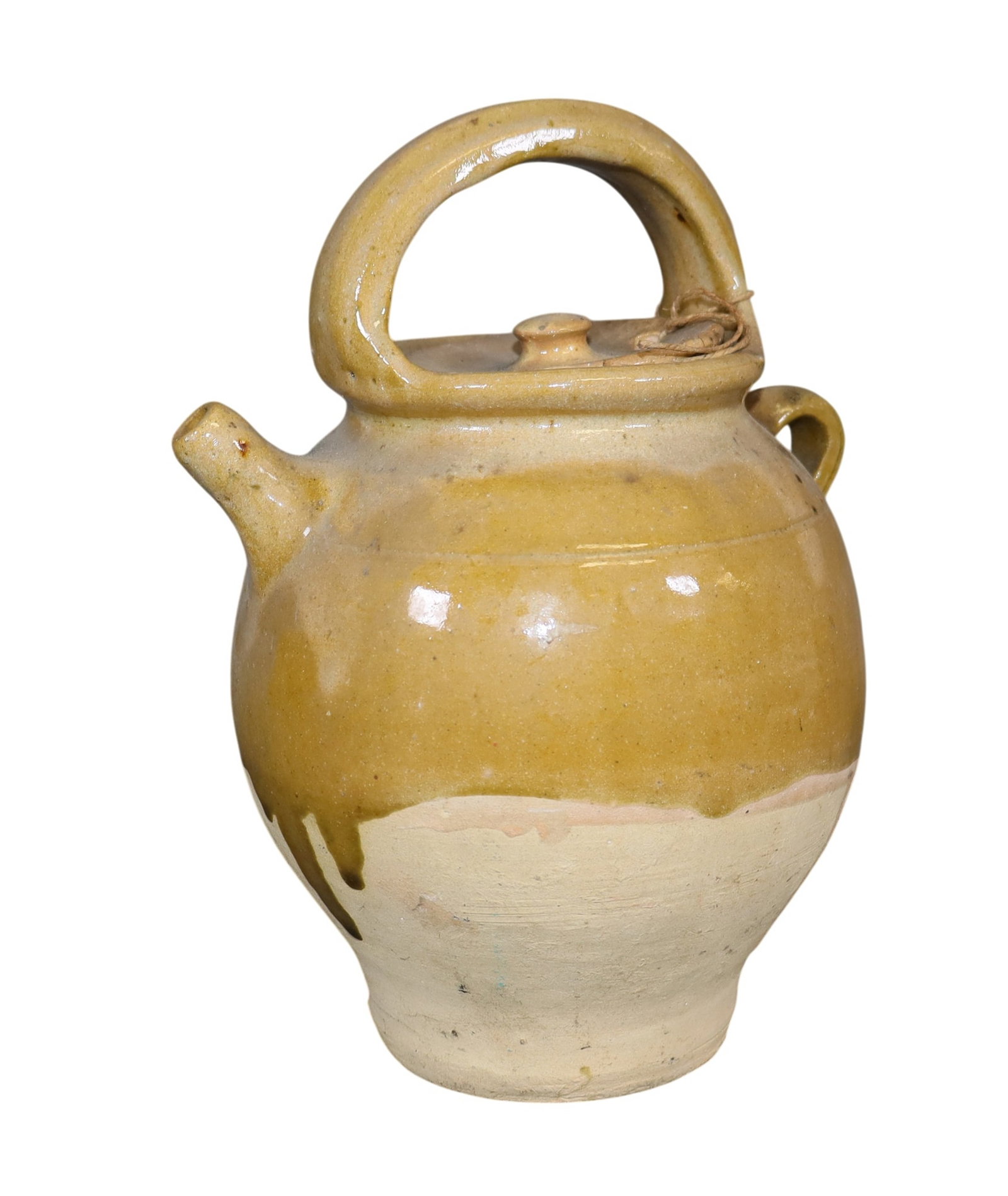 French glazed terra cotta small confit pot (1 of 6)