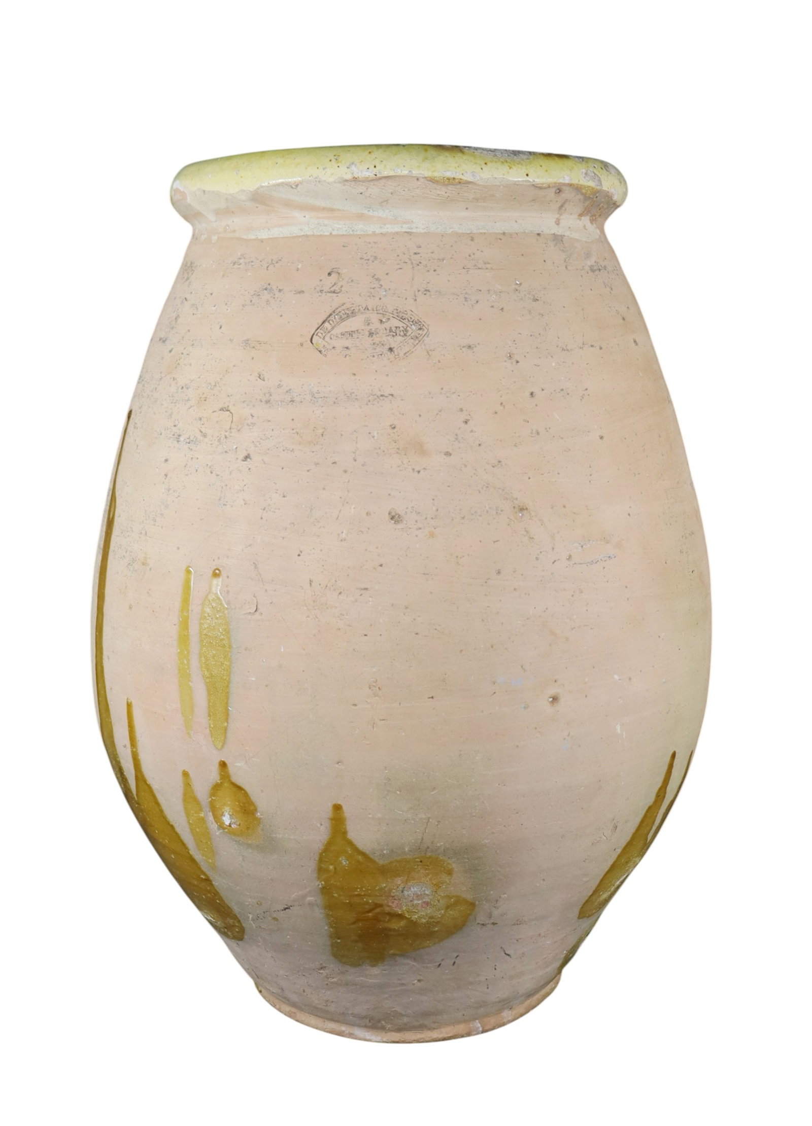French Castelnaudary slip glazed terra cotta biot (1 of 9)