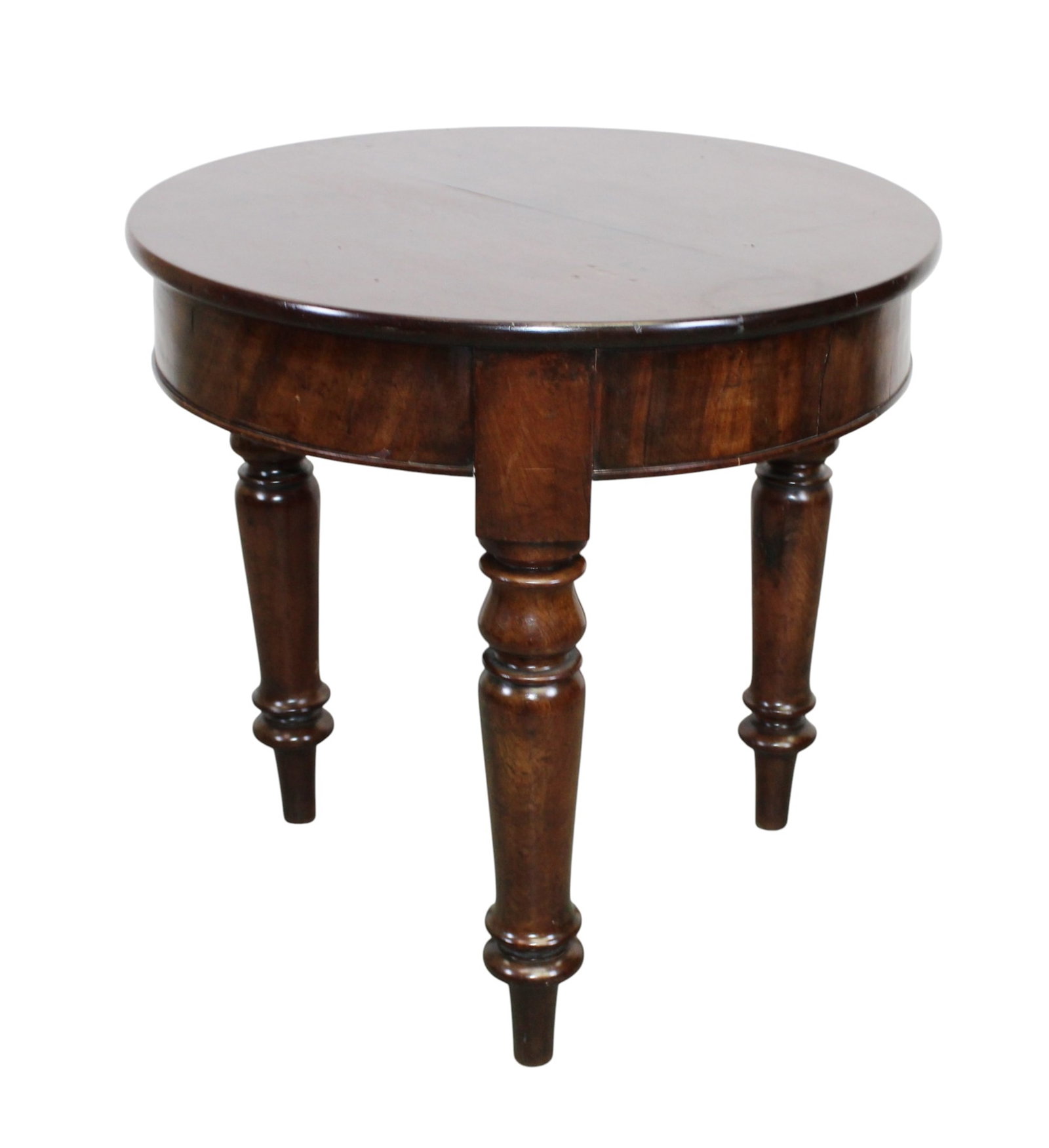 French Louis Philippe round table in walnut (1 of 8)