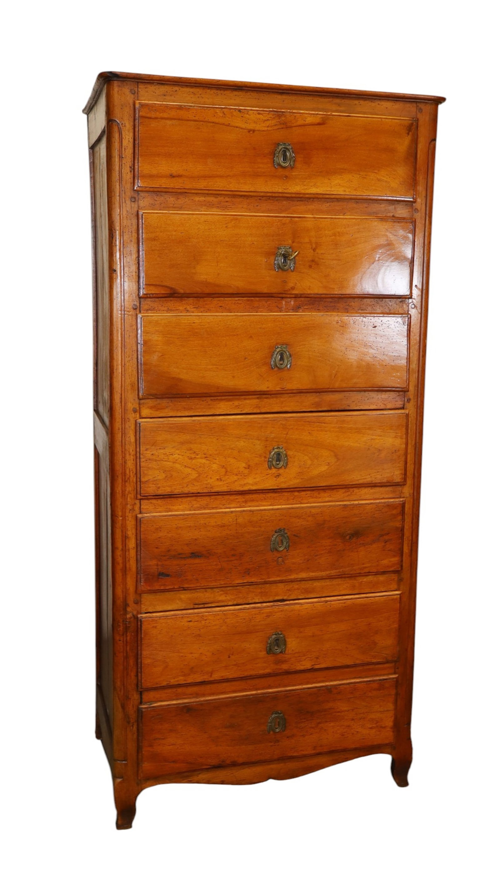 French Louis XV 7 drawer semainier chest (1 of 8)