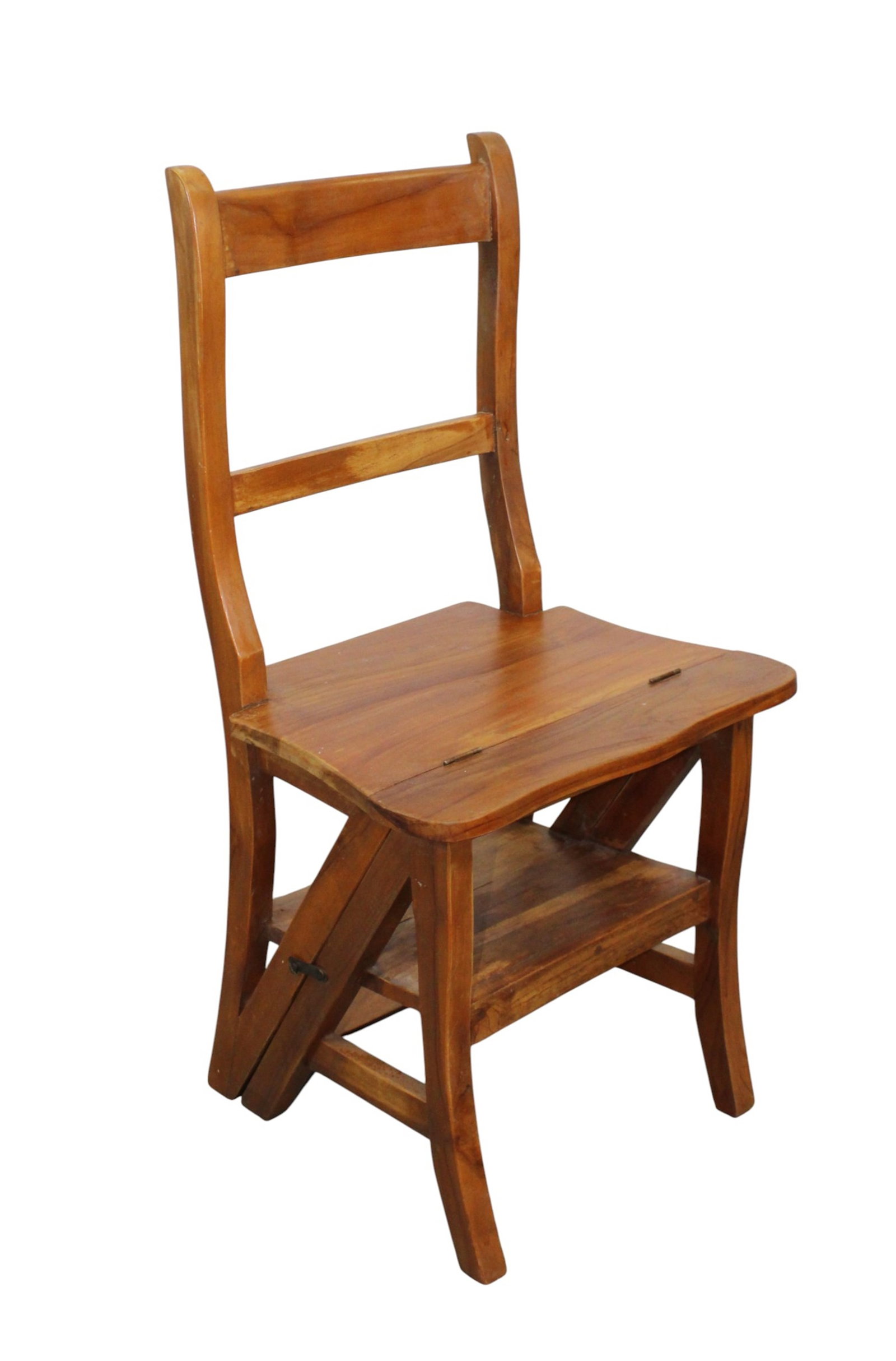 French folding library ladder chair (1 of 11)