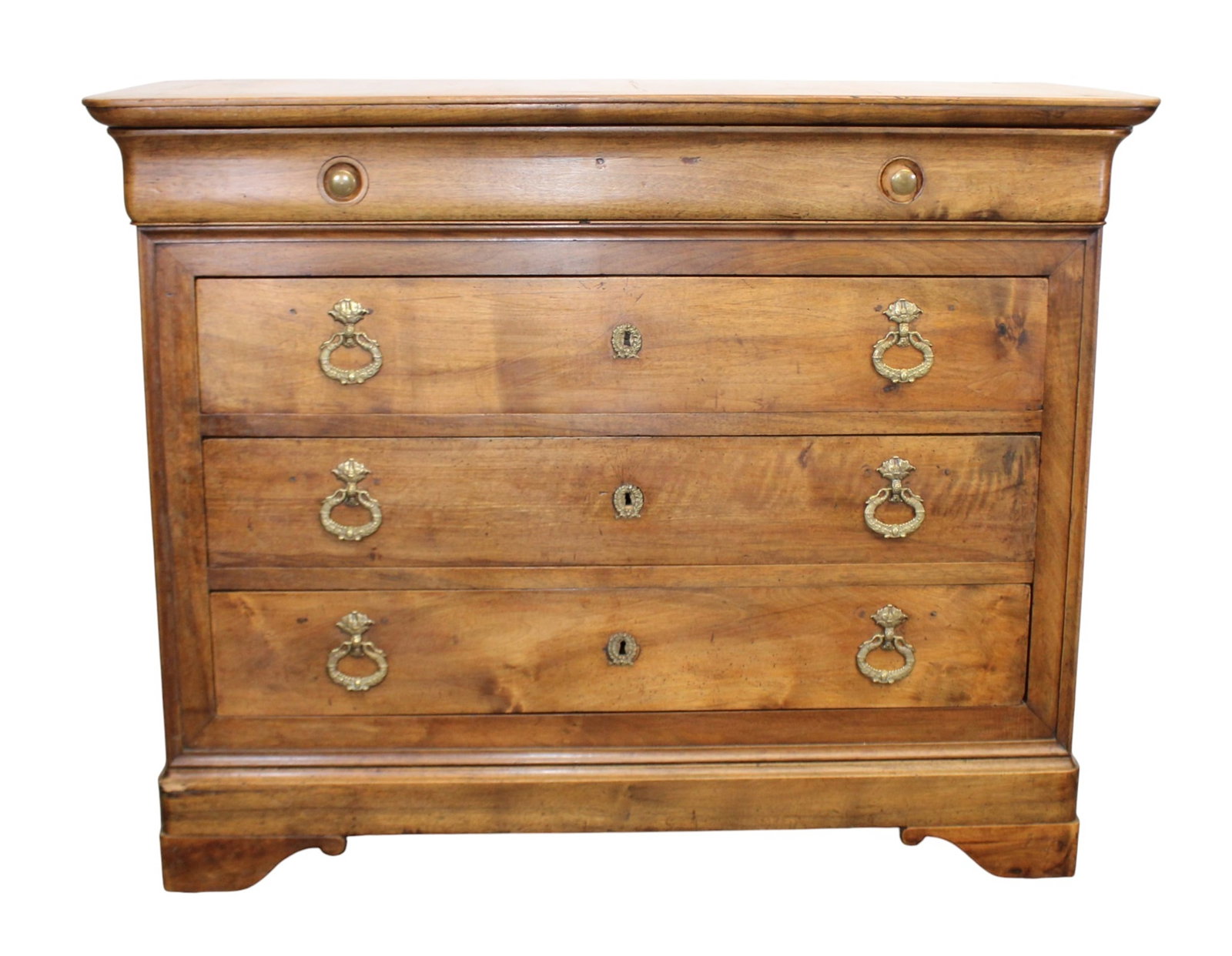 French Louis Philippe commode in walnut (1 of 7)