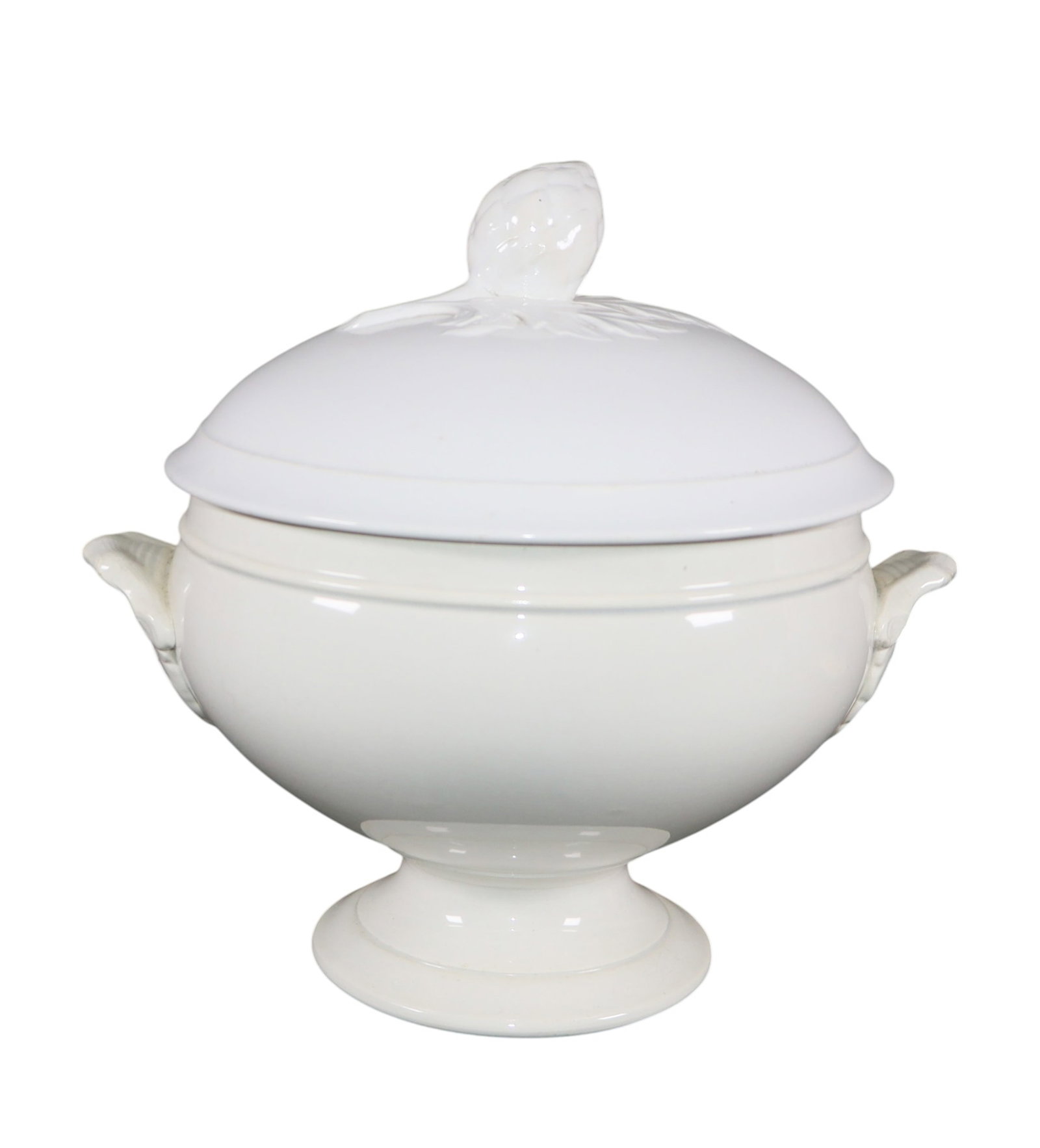 Belgian ceramic soup tureen with lid (1 of 7)