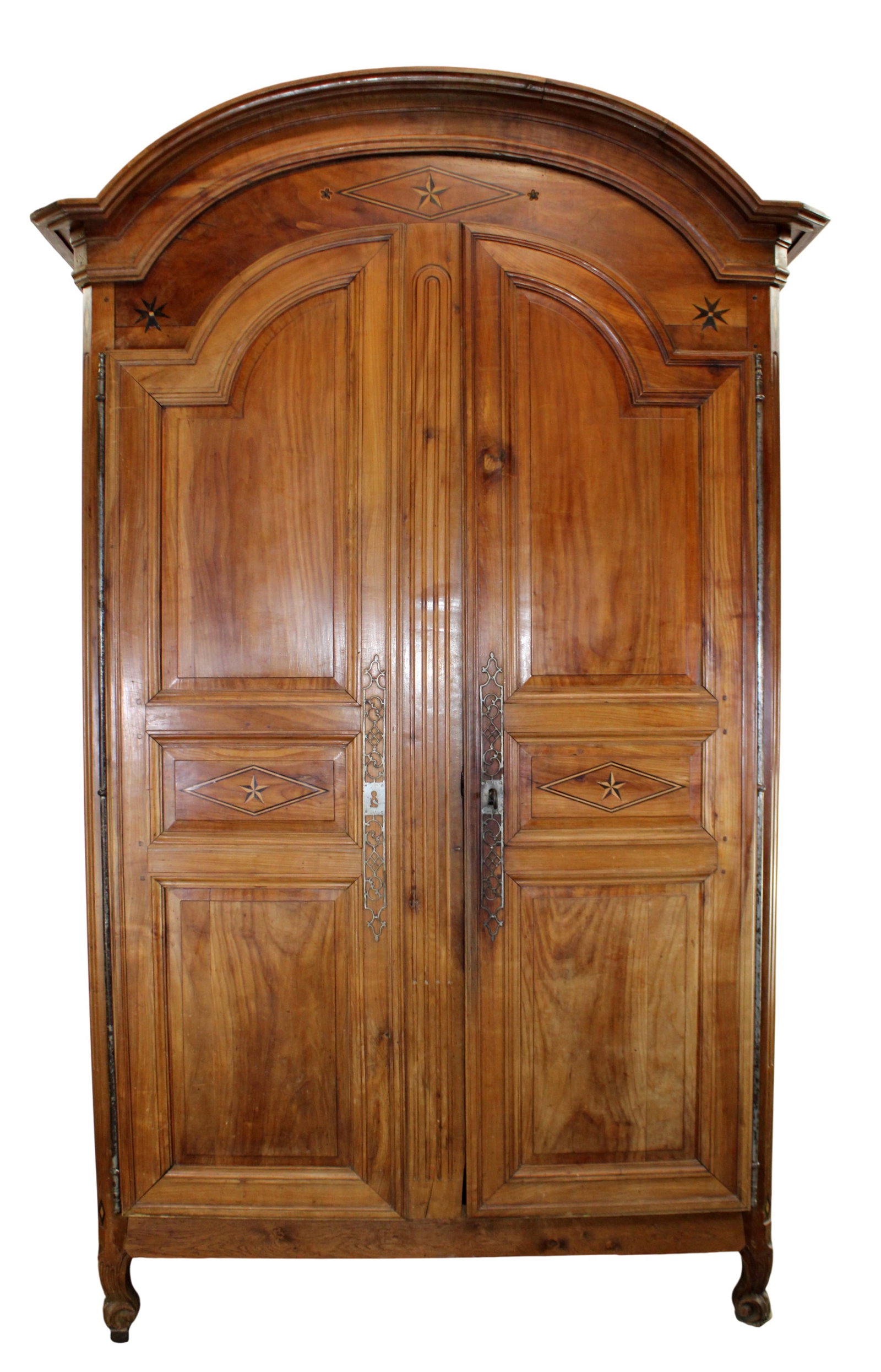 French dome top armoire with marquetry (1 of 15)