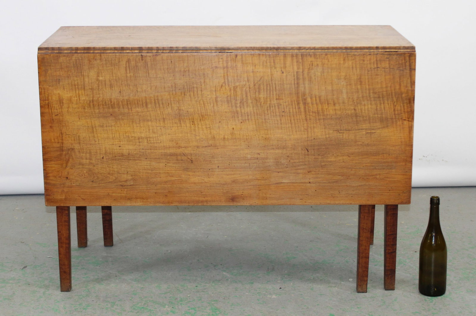 American drop side table in maple - 4