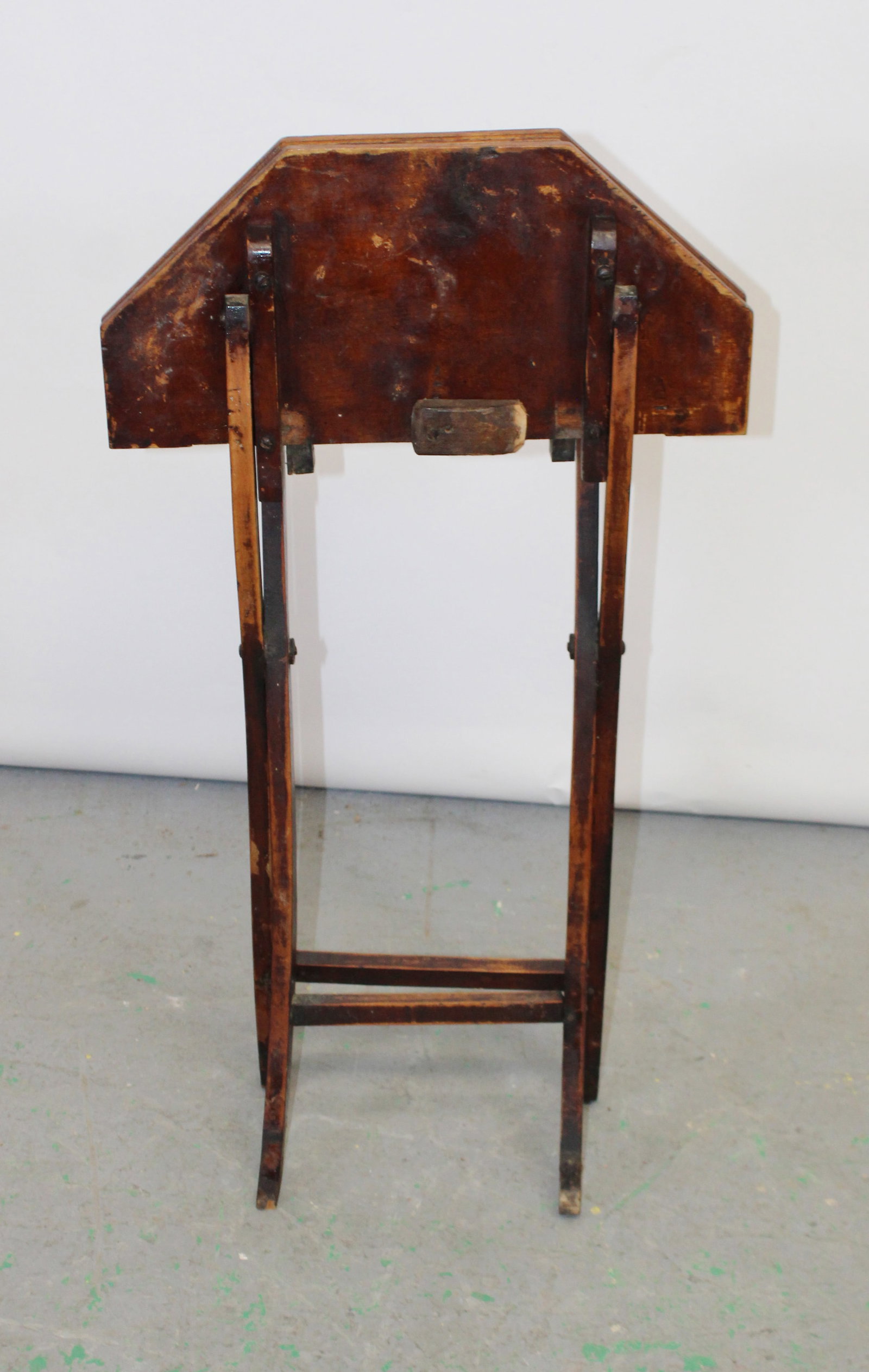 American petite folding side table - 13