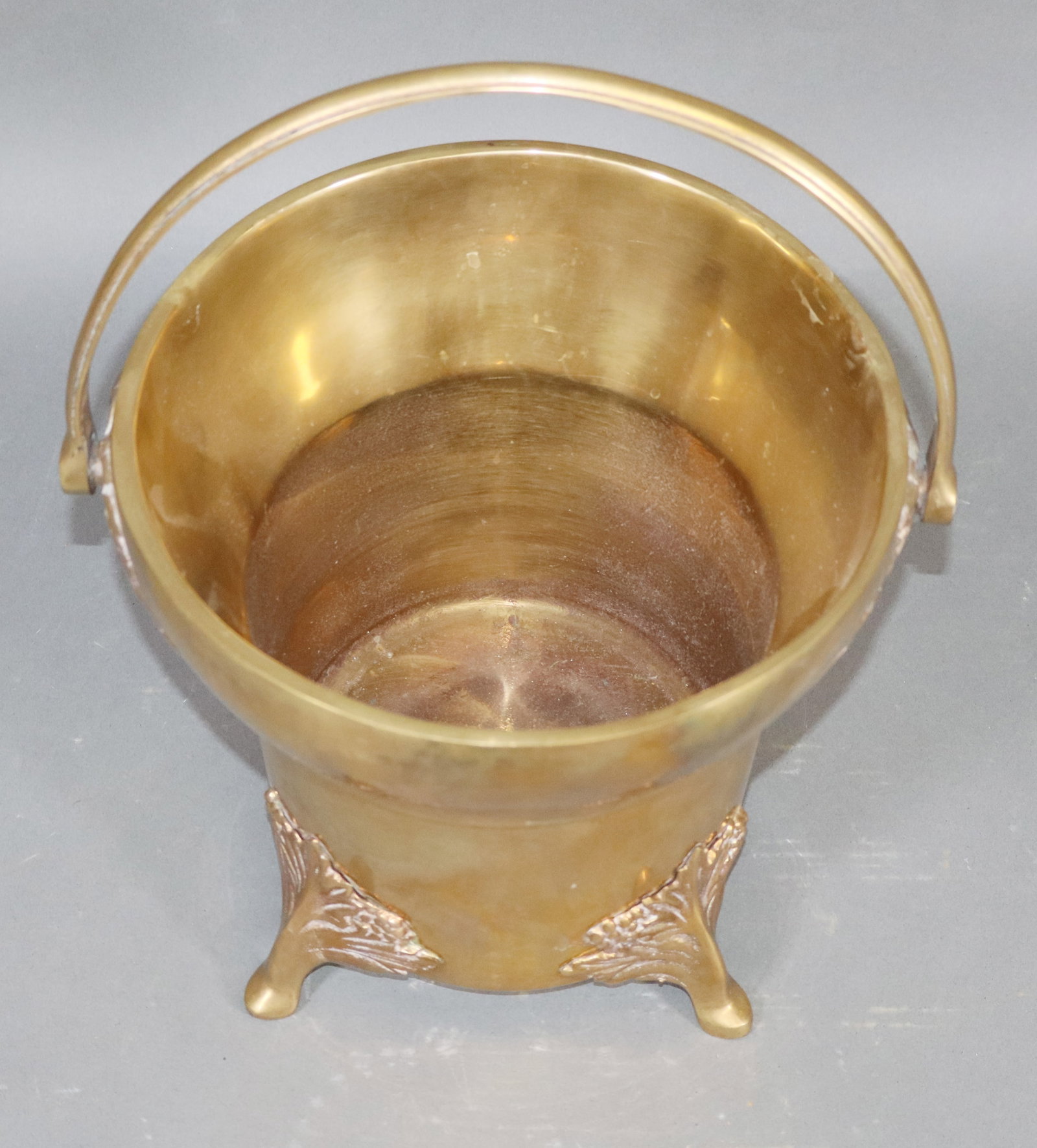 Mastercraft solid brass handled pot - 4