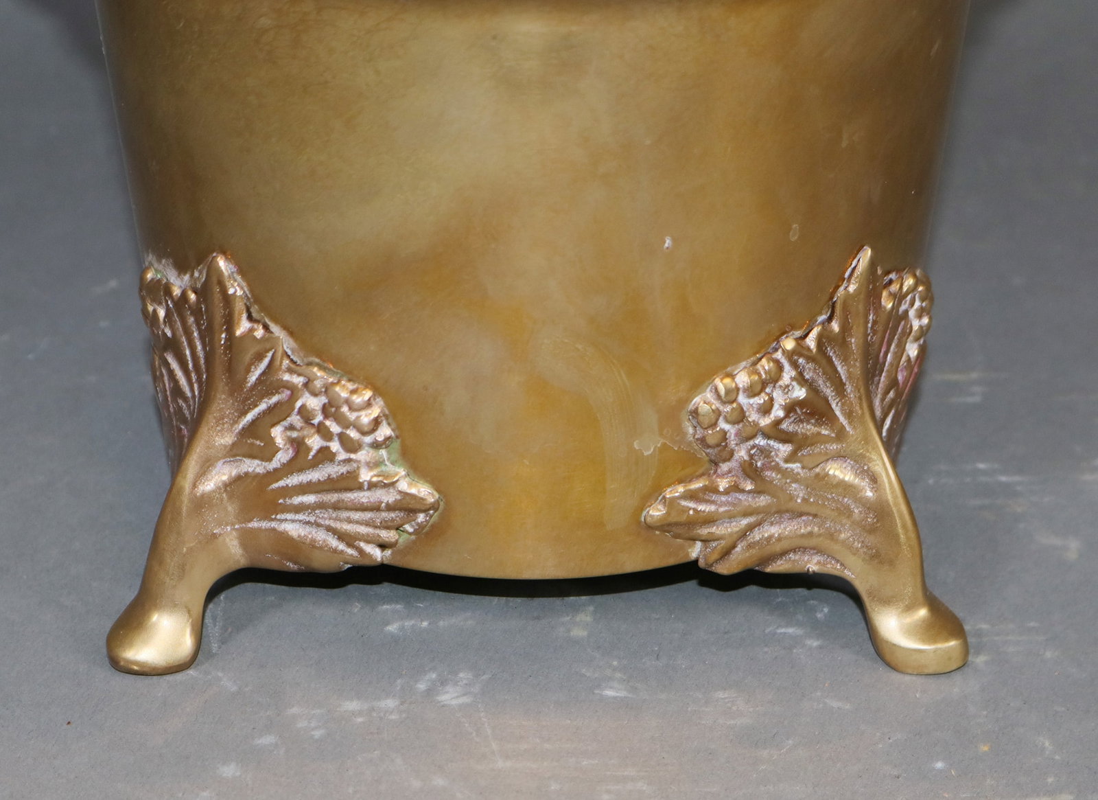 Mastercraft solid brass handled pot - 5