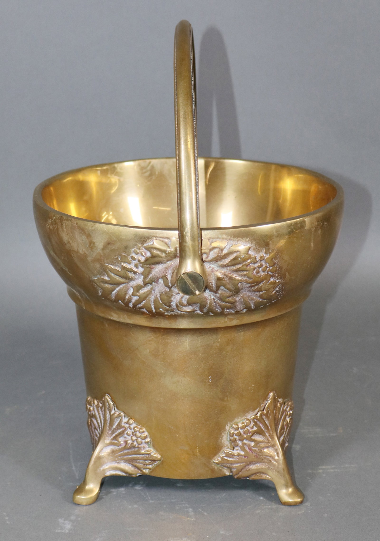 Mastercraft solid brass handled pot - 7