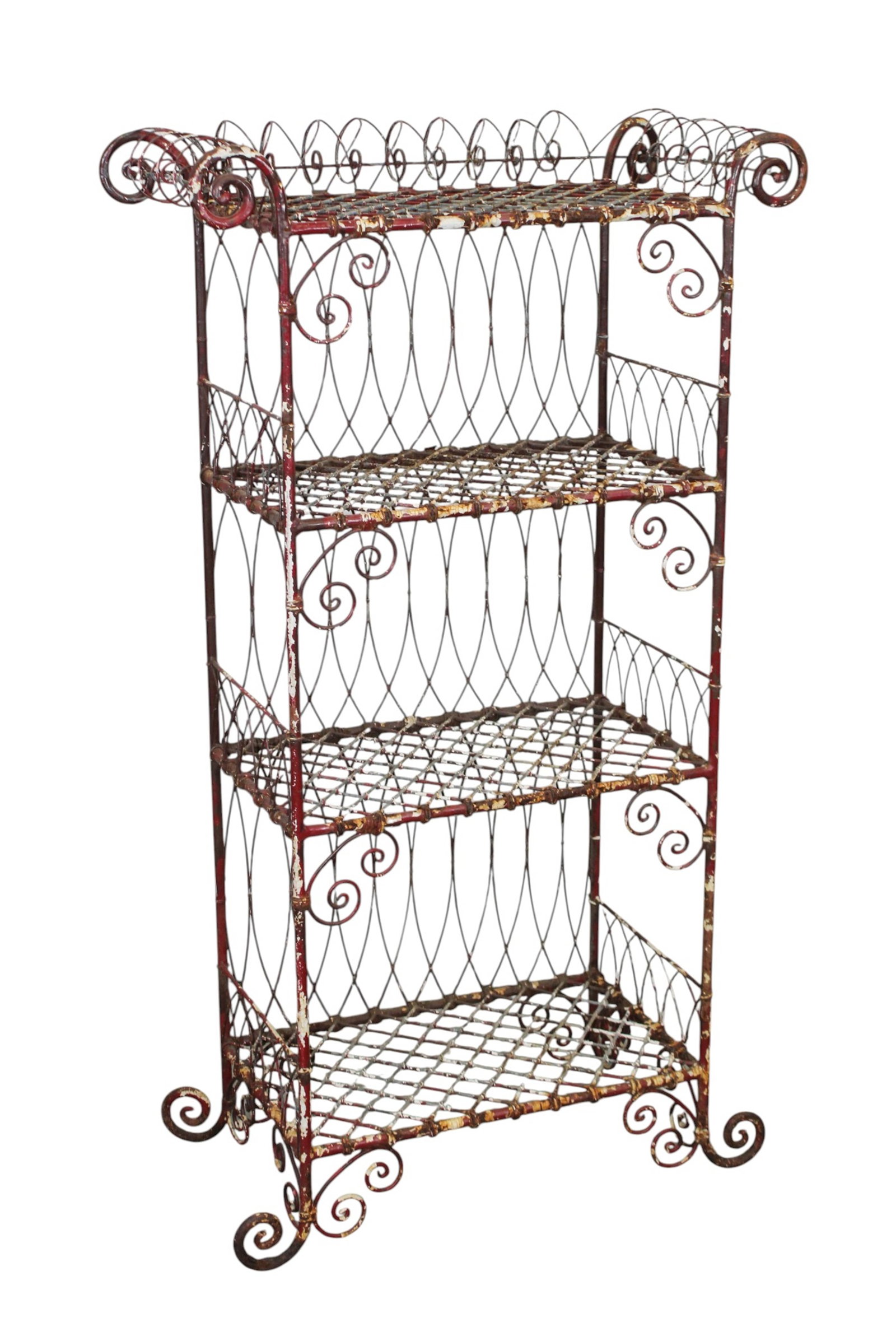 French wire tiered plant stand (1 of 8)