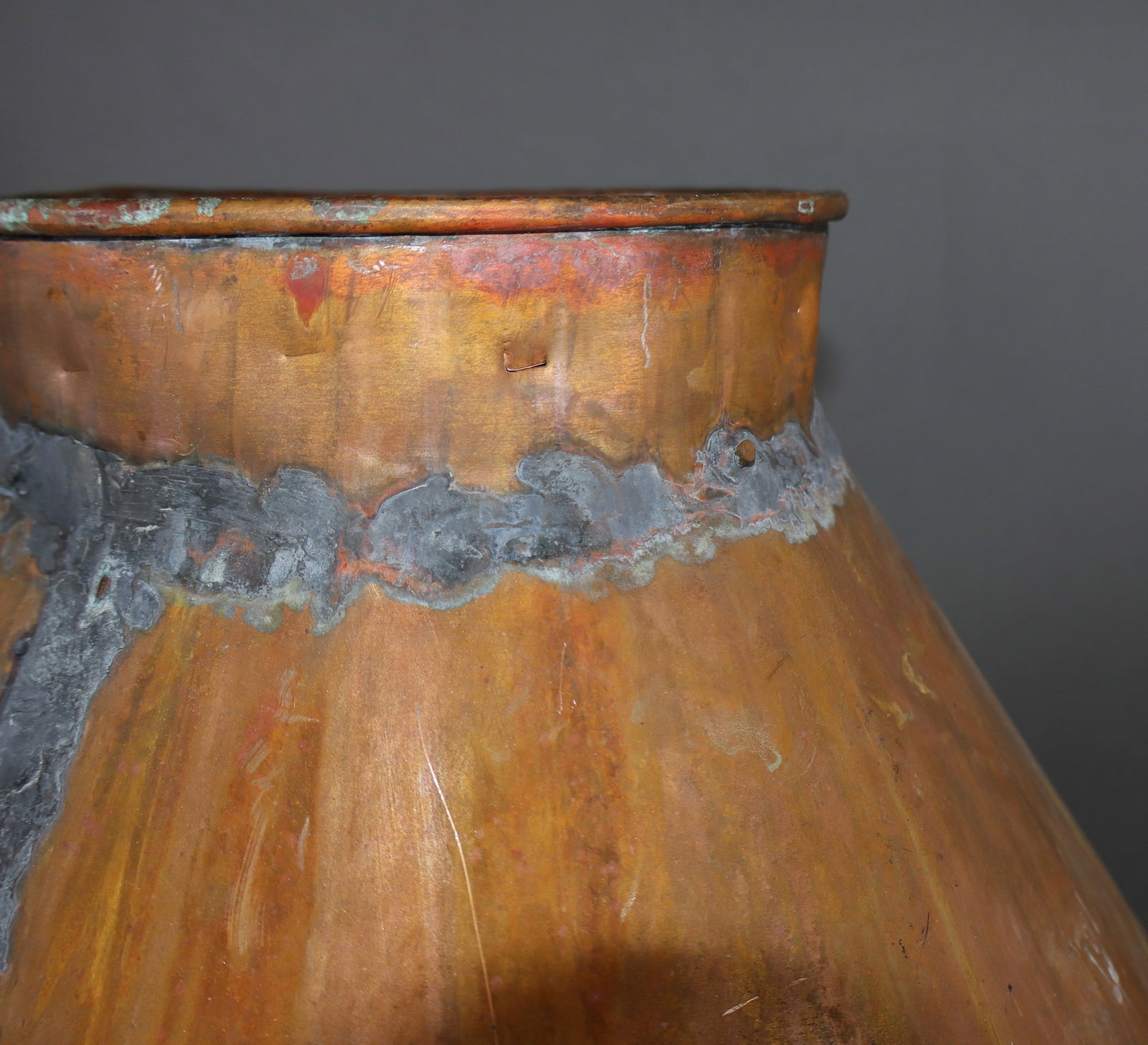 Large copper still - 7