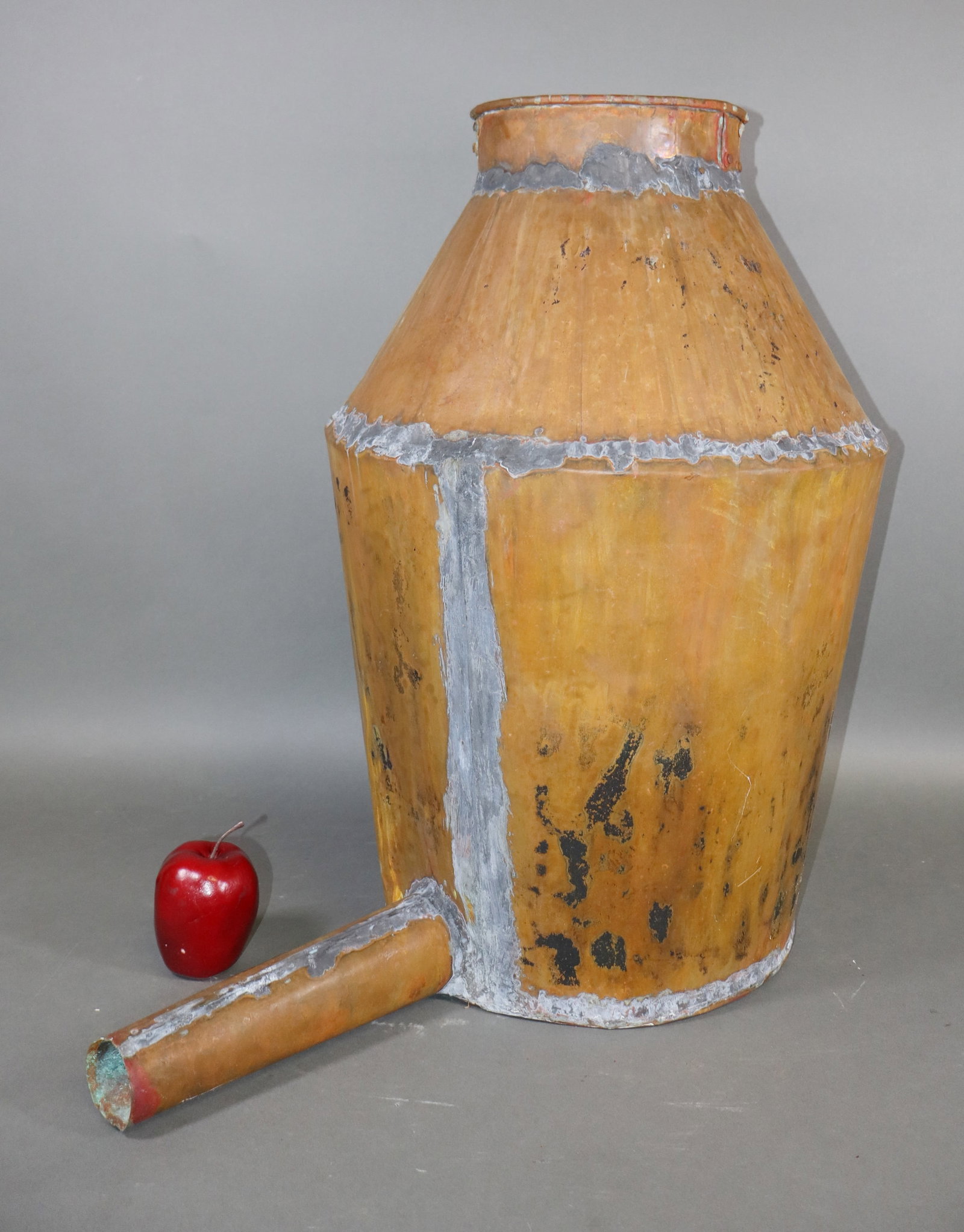 Large copper still - 2