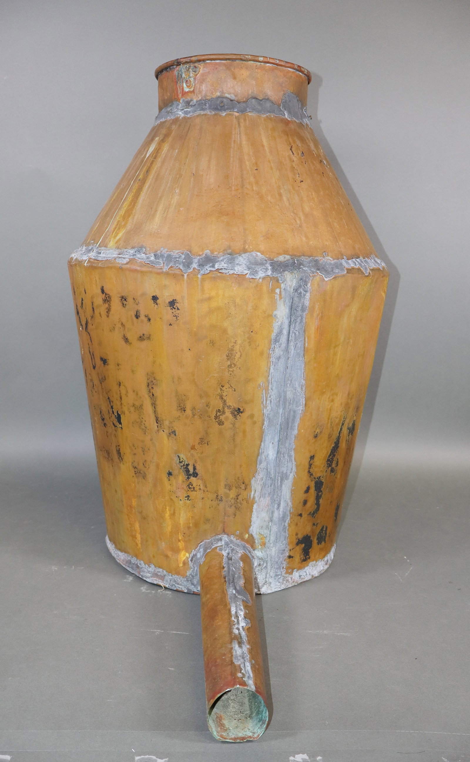 Large copper still - 3
