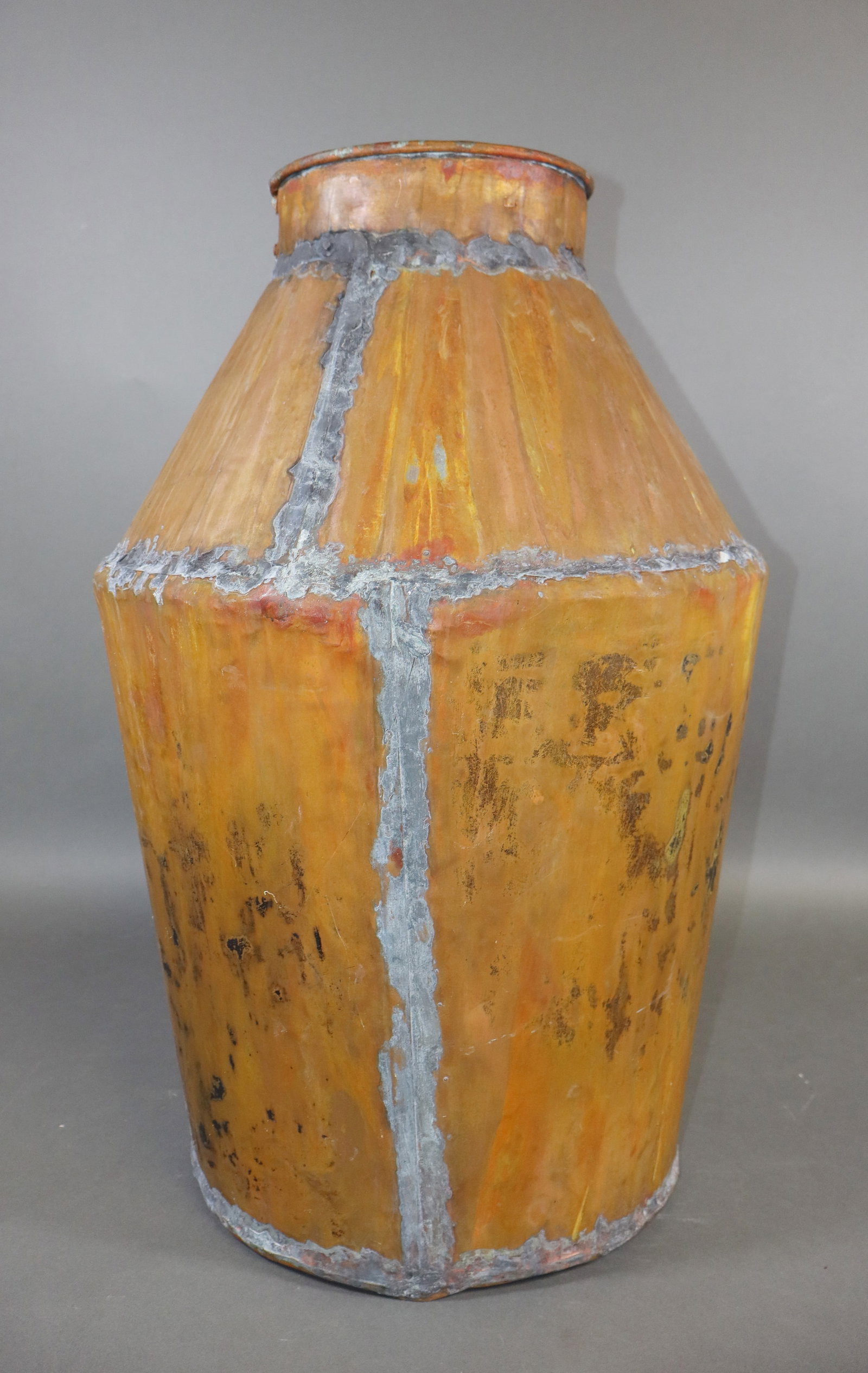 Large copper still - 5