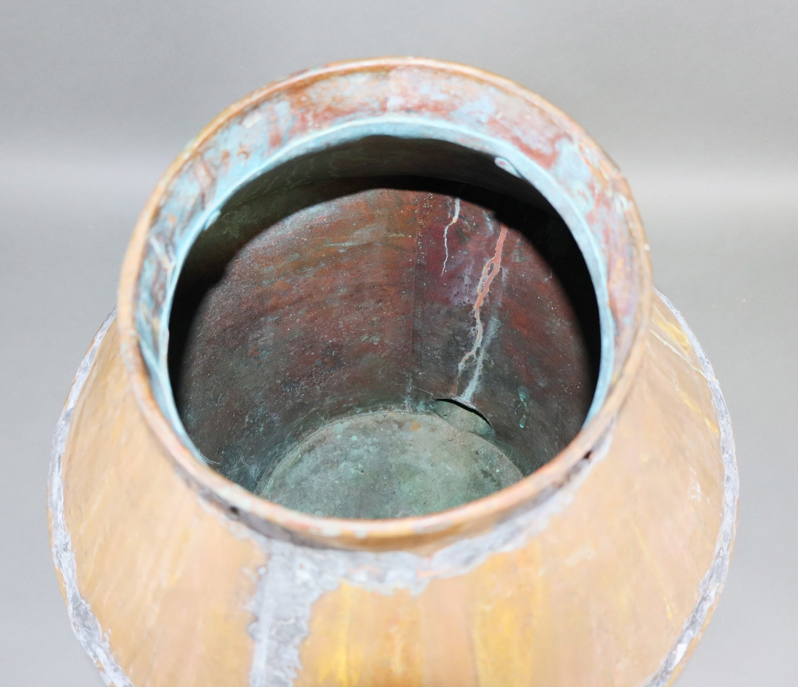 Large copper still - 6