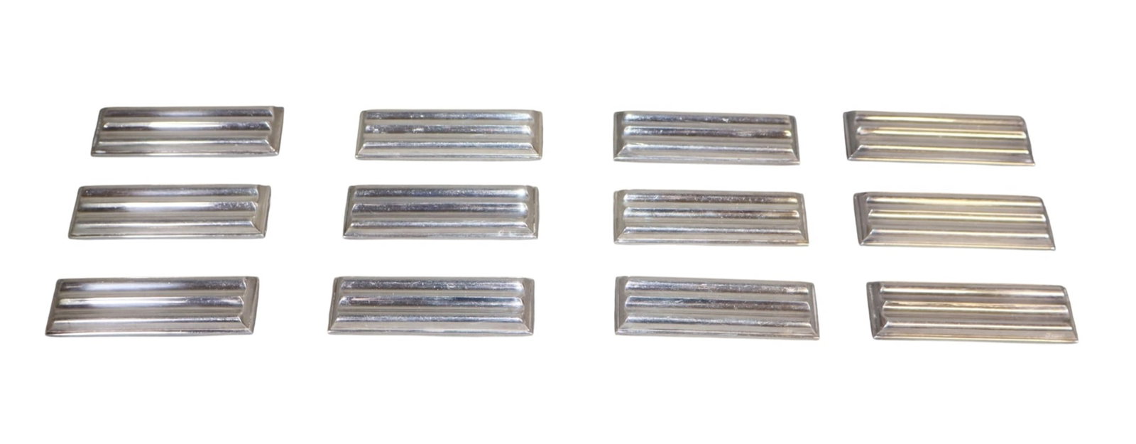 Set of 12 French Christofle Art Deco silver plated knife rests (1 of 9)