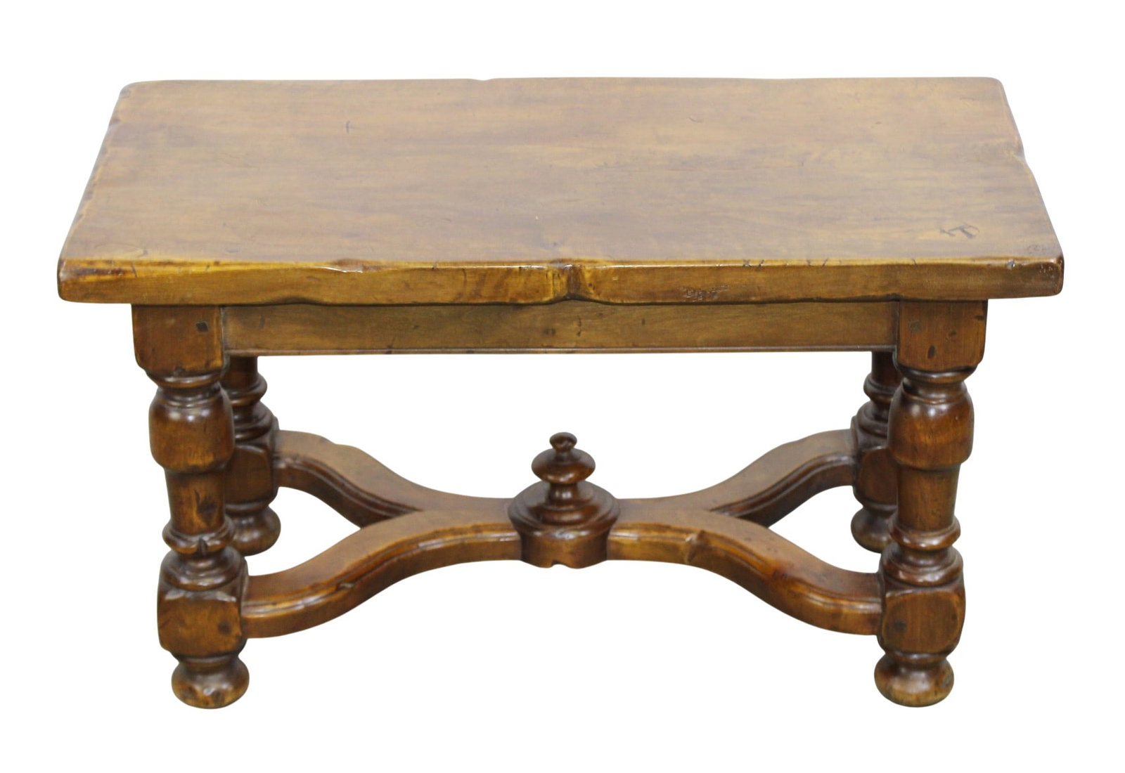 French coffee table with shaped base (1 of 6)