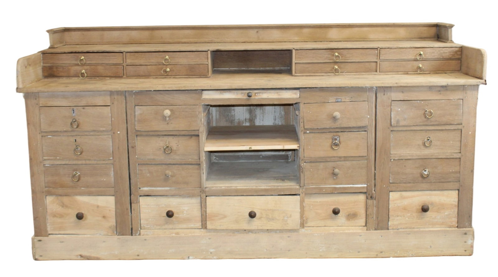 French bleached oak shop counter (1 of 14)