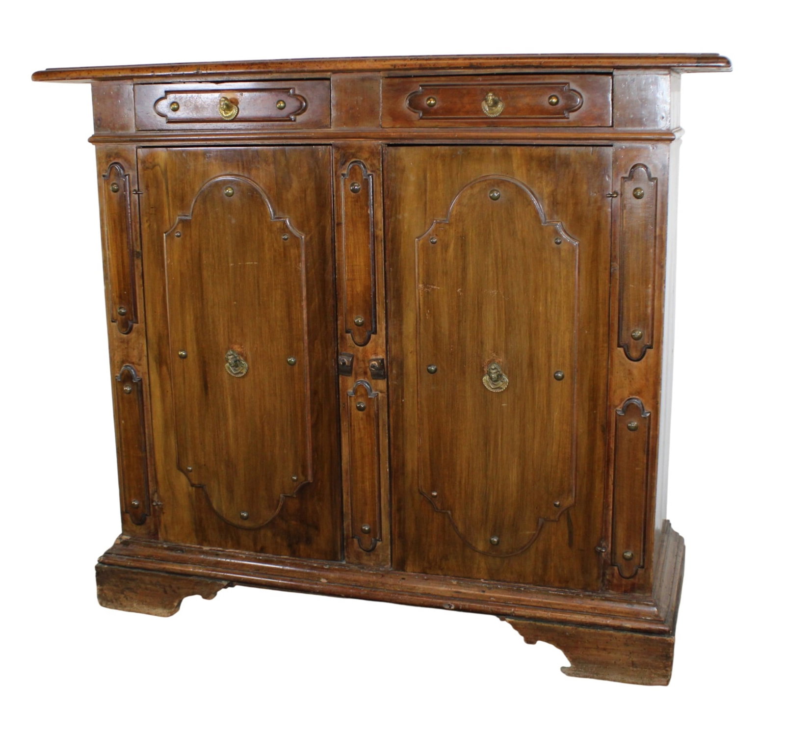 Italian 2 door buffet bas with cherub form pulls (1 of 9)
