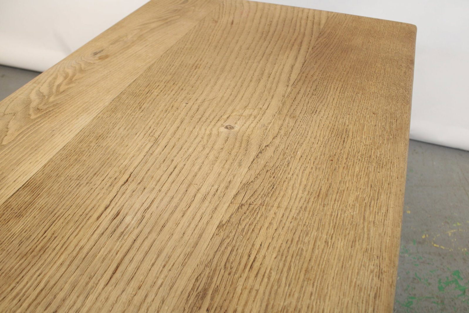 French bleached oak coffee table - 8