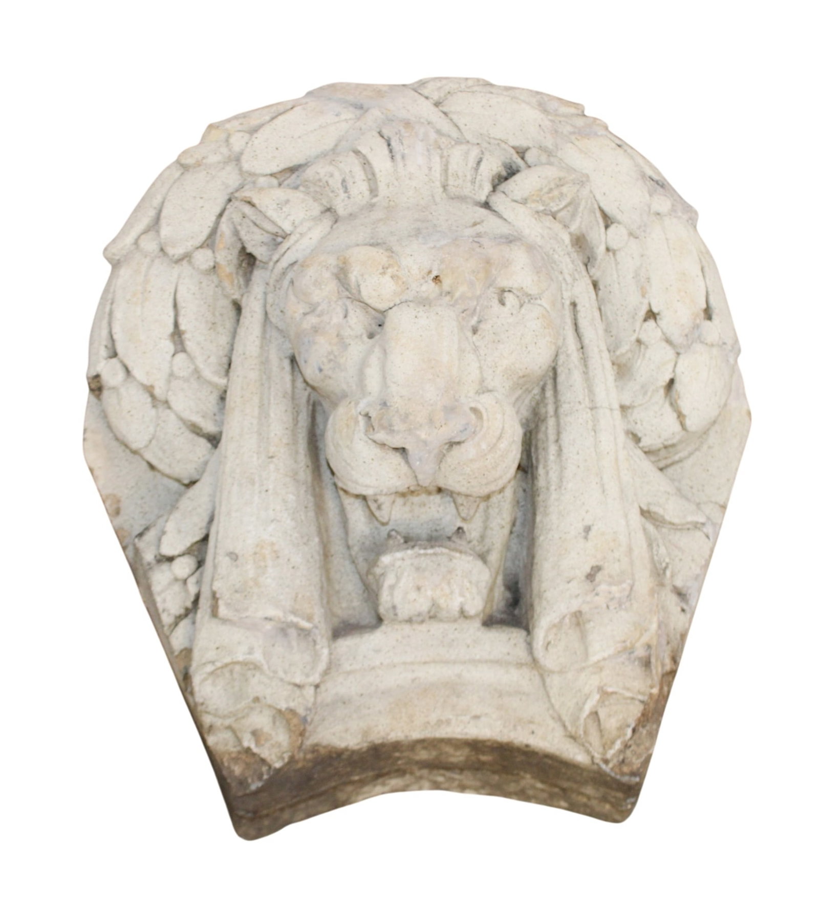 Cast stone lion head architectural corbel (1 of 5)