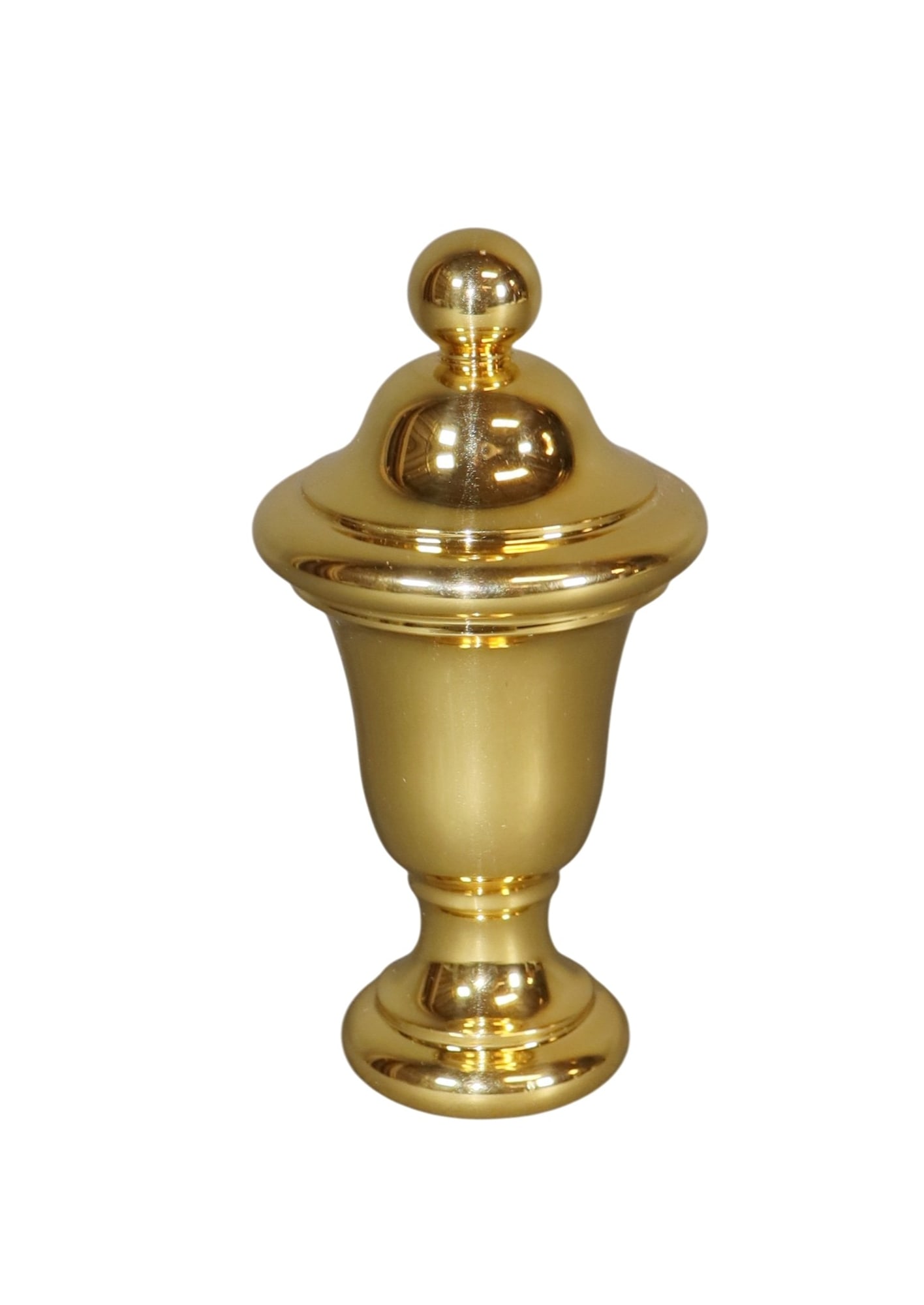 French bronze urn shaped newel post finial (1 of 9)