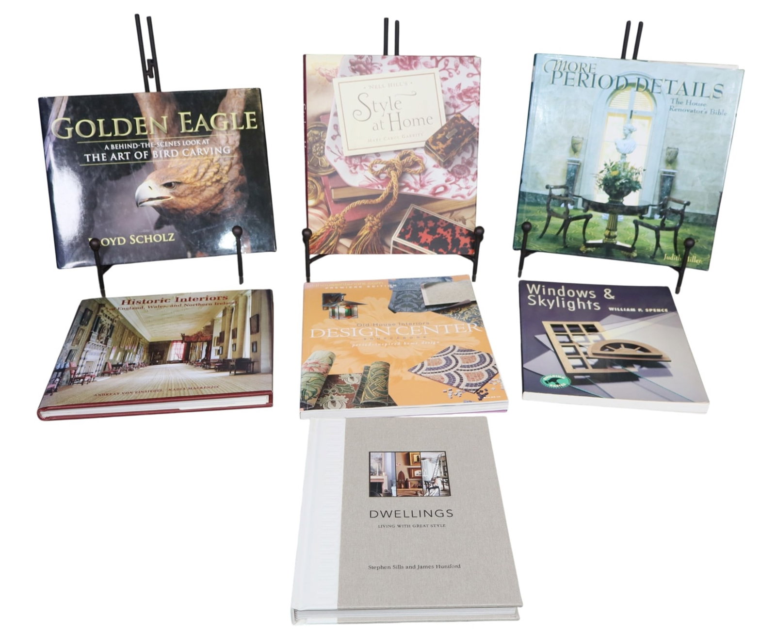 Set of 7 coffee table books on design (1 of 18)