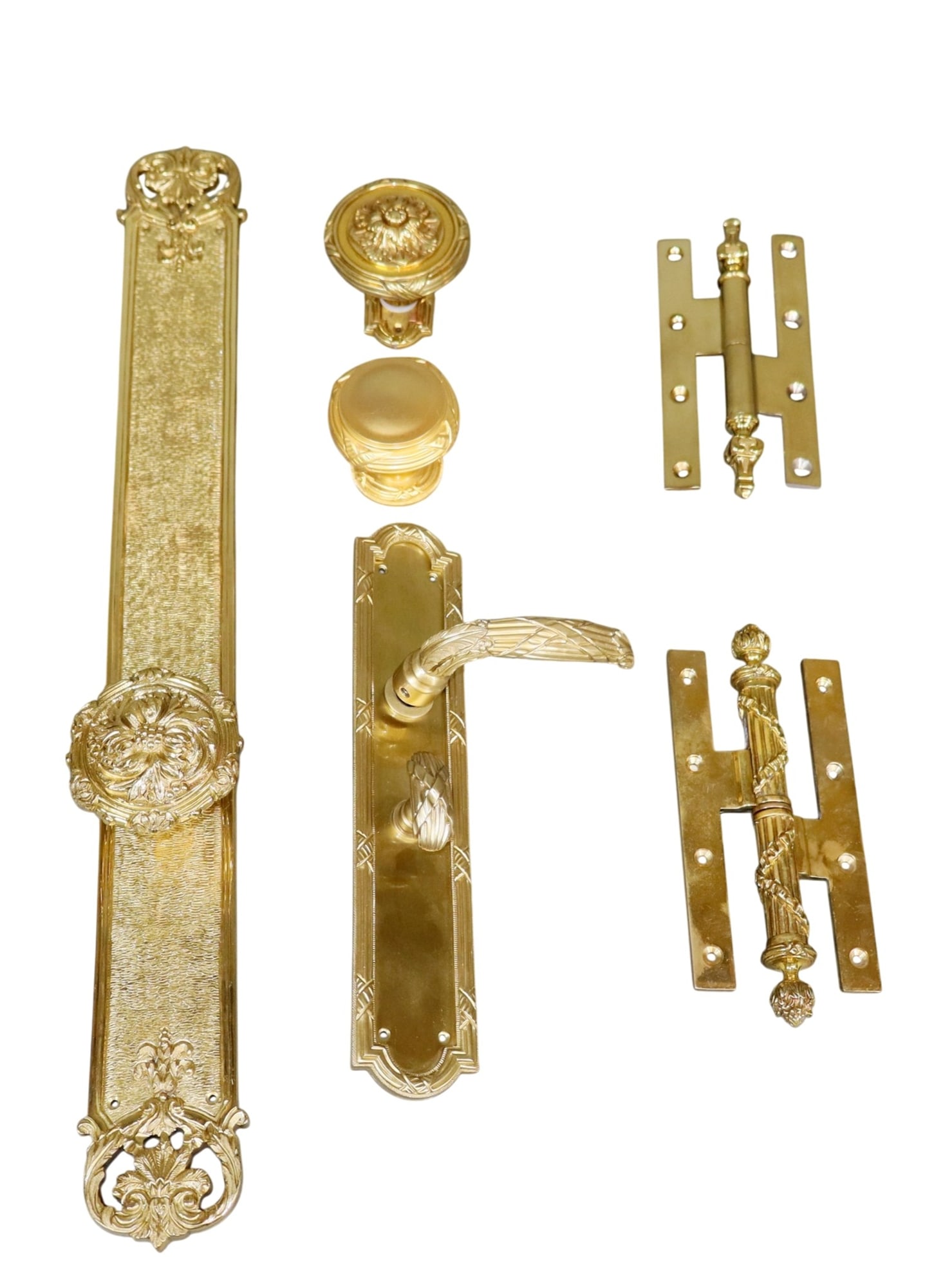 Fersa Argentinian Hardware set of brass door hardware (1 of 12)
