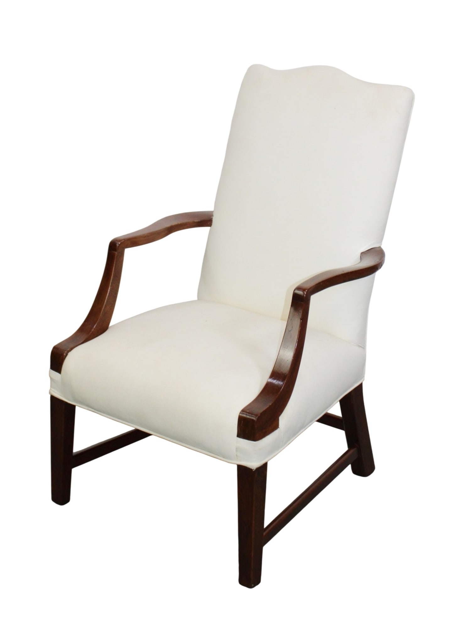English miniature child size Queen Anne style armchair (1 of 6)
