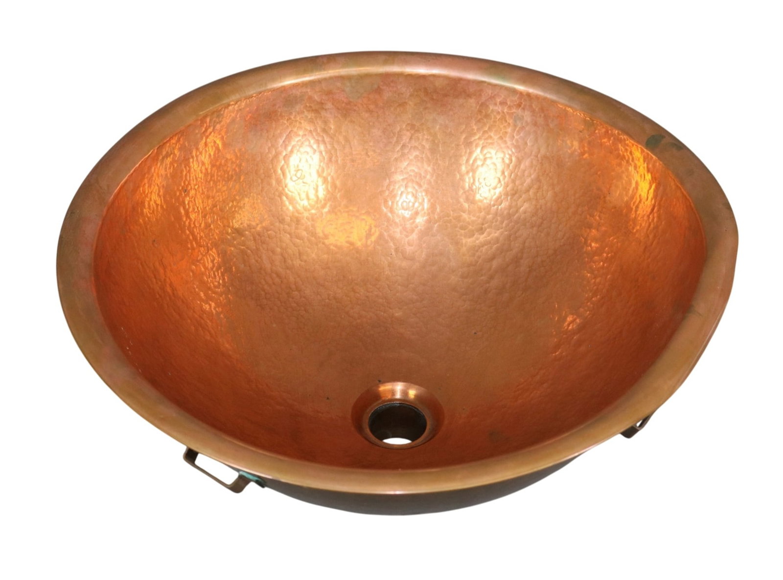 American Oregon Copper Bowl Co. hammered copper vessel sink (1 of 11)