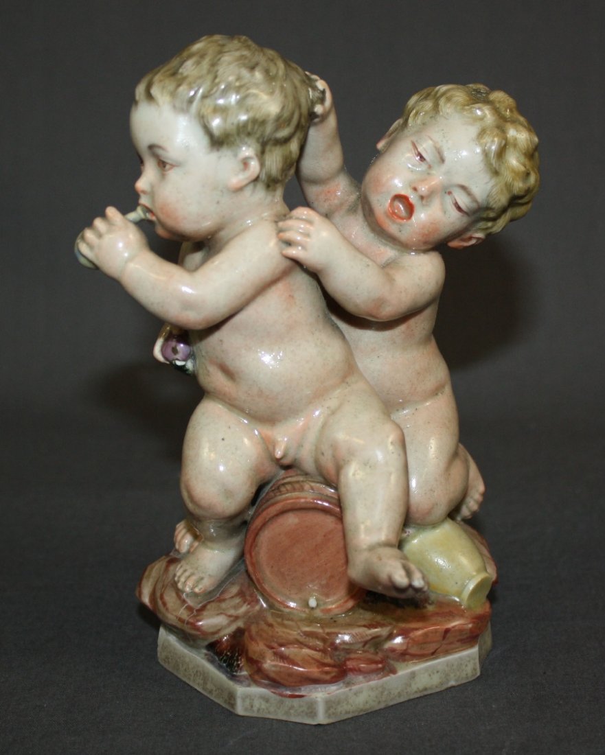 Antique Porcelain grouping of cherubs (1 of 5)